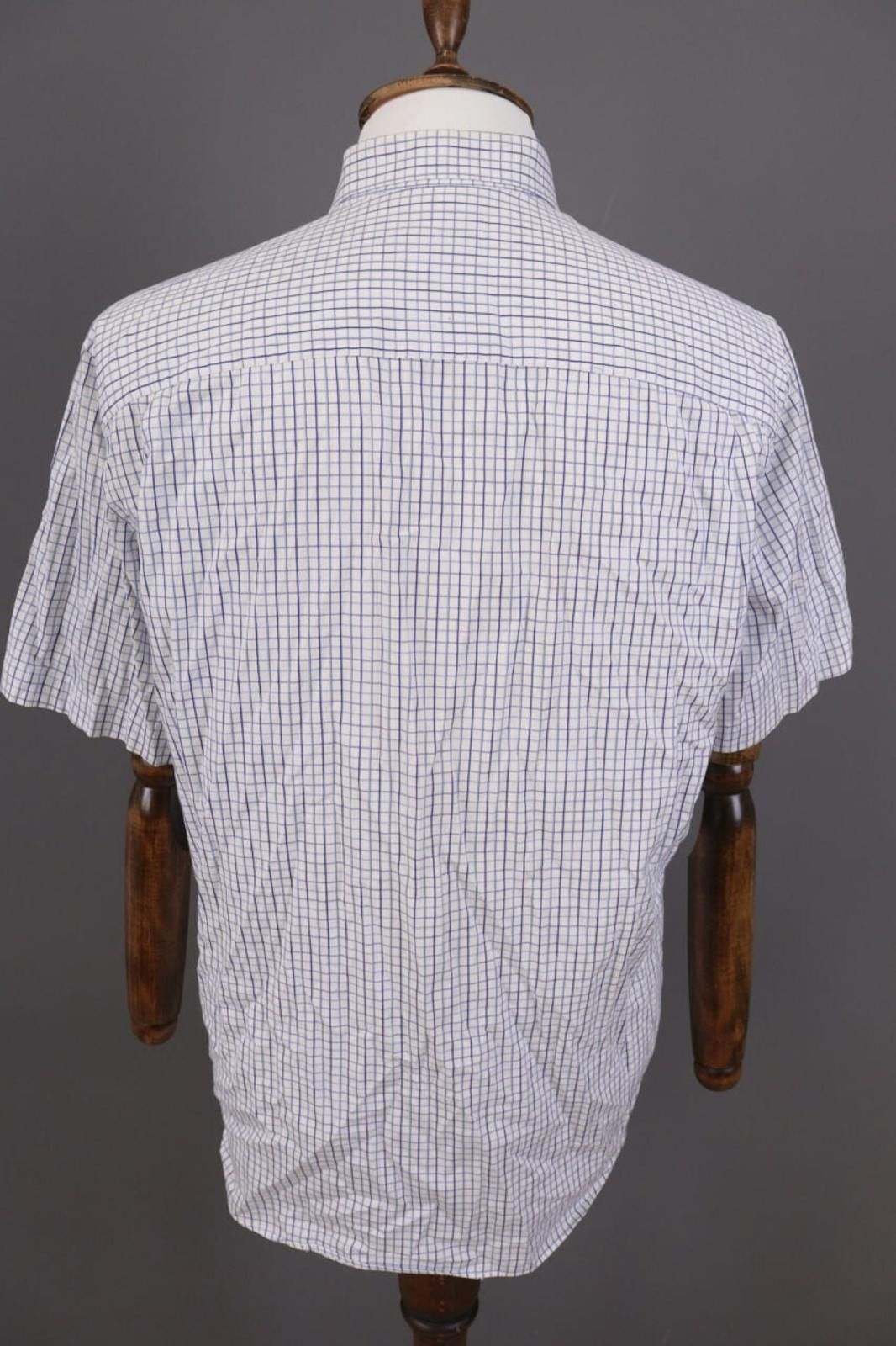 Designer Burberry London Blue Check Button Down Shirt Size 4 Size US M / EU 48-50 / 2 - 7 Thumbnail