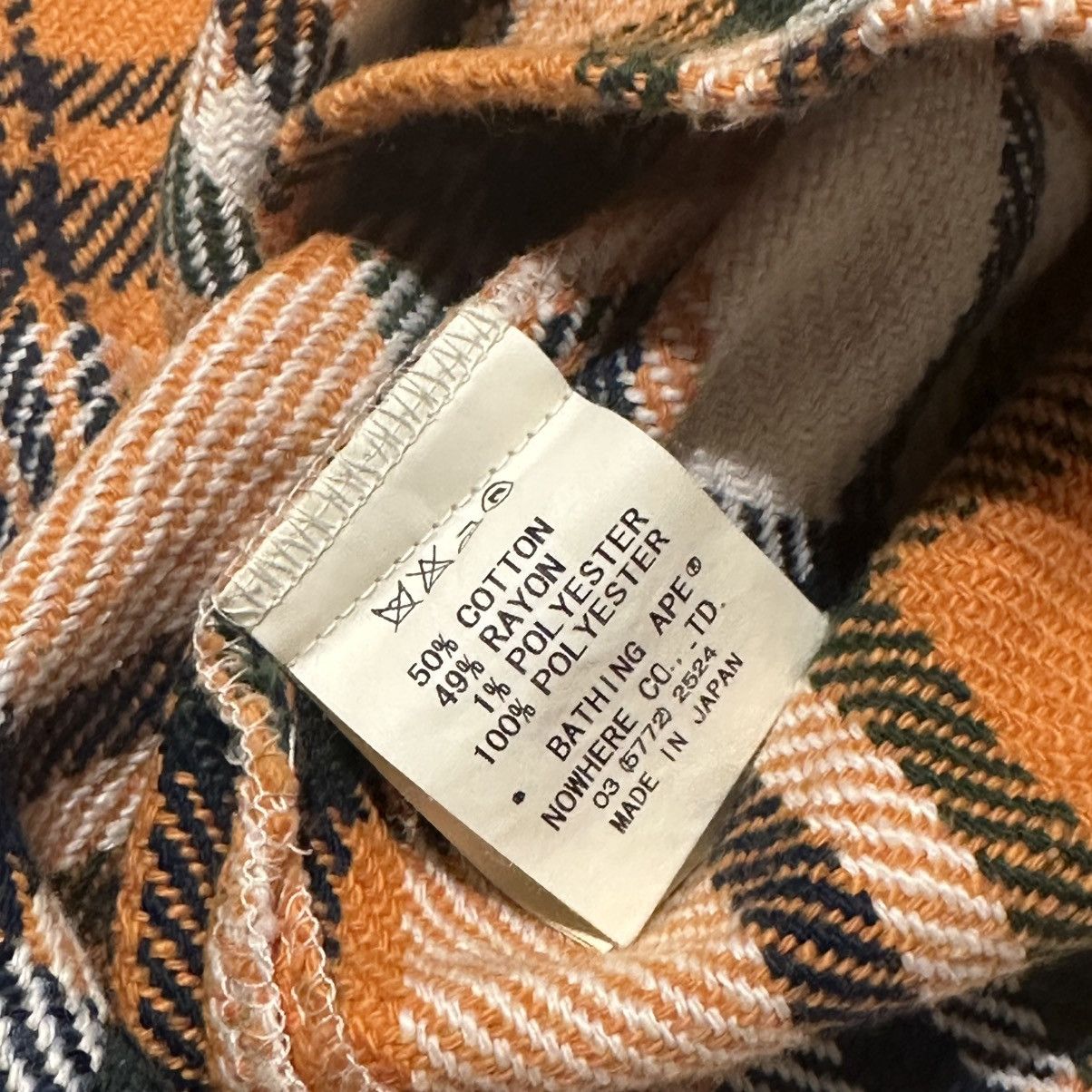 Bape × Nigo BAPE NFS nigo’s favorite shop check flannel shirt M Size US M / EU 48-50 / 2 - 8 Thumbnail