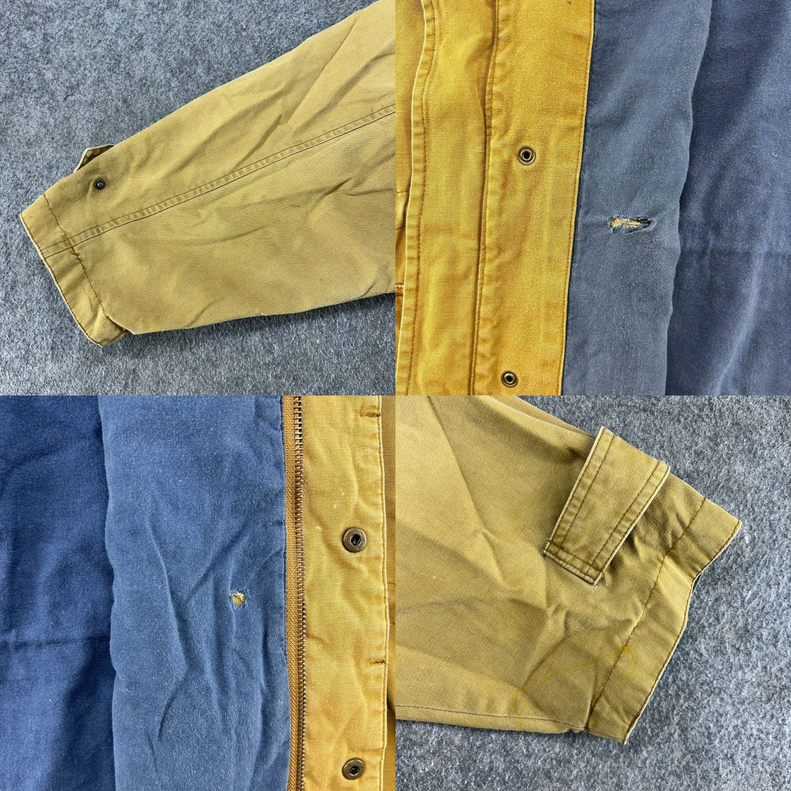 Vintage VINTAGE Aéropostale Jacket Men XL Brown Parka Canvas Hooded 90s Sun Faded Chore Workwear Casual Zip Size US XL / EU 56 / 4 - 9 Thumbnail