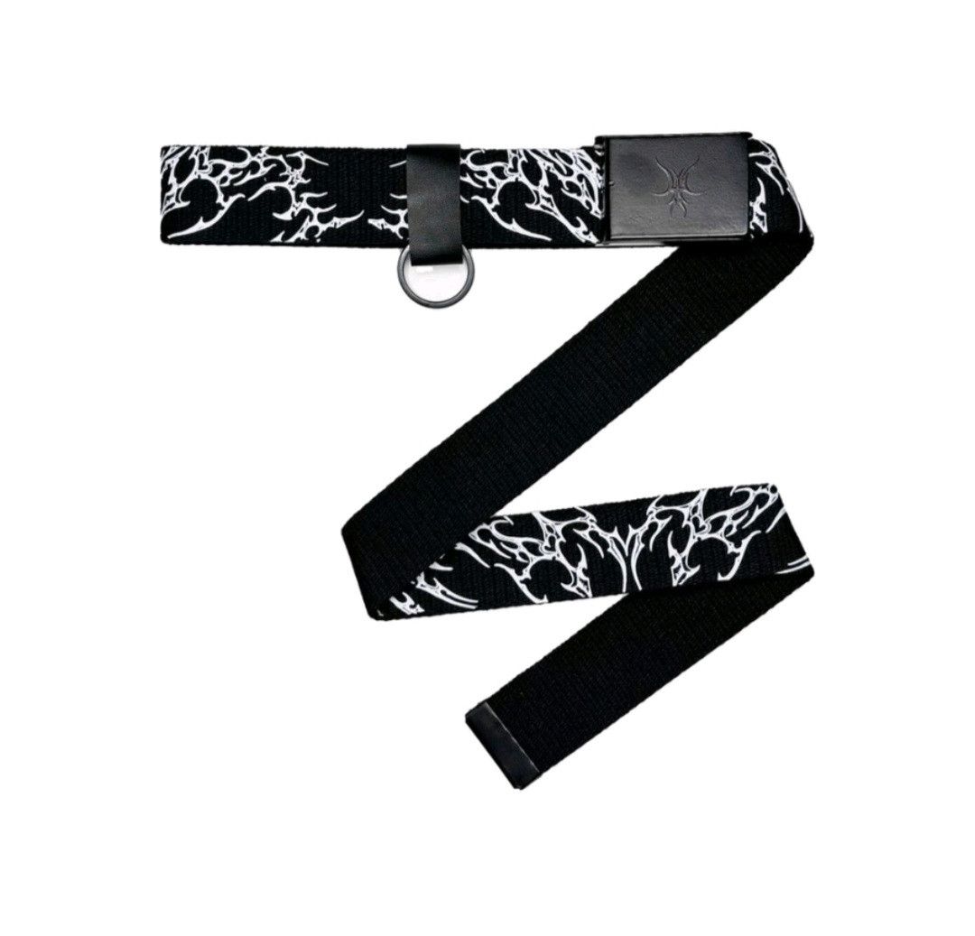 Japanese Brand 💥Lightning black colour streetwear belt Size ONE SIZE - 1 Thumbnail