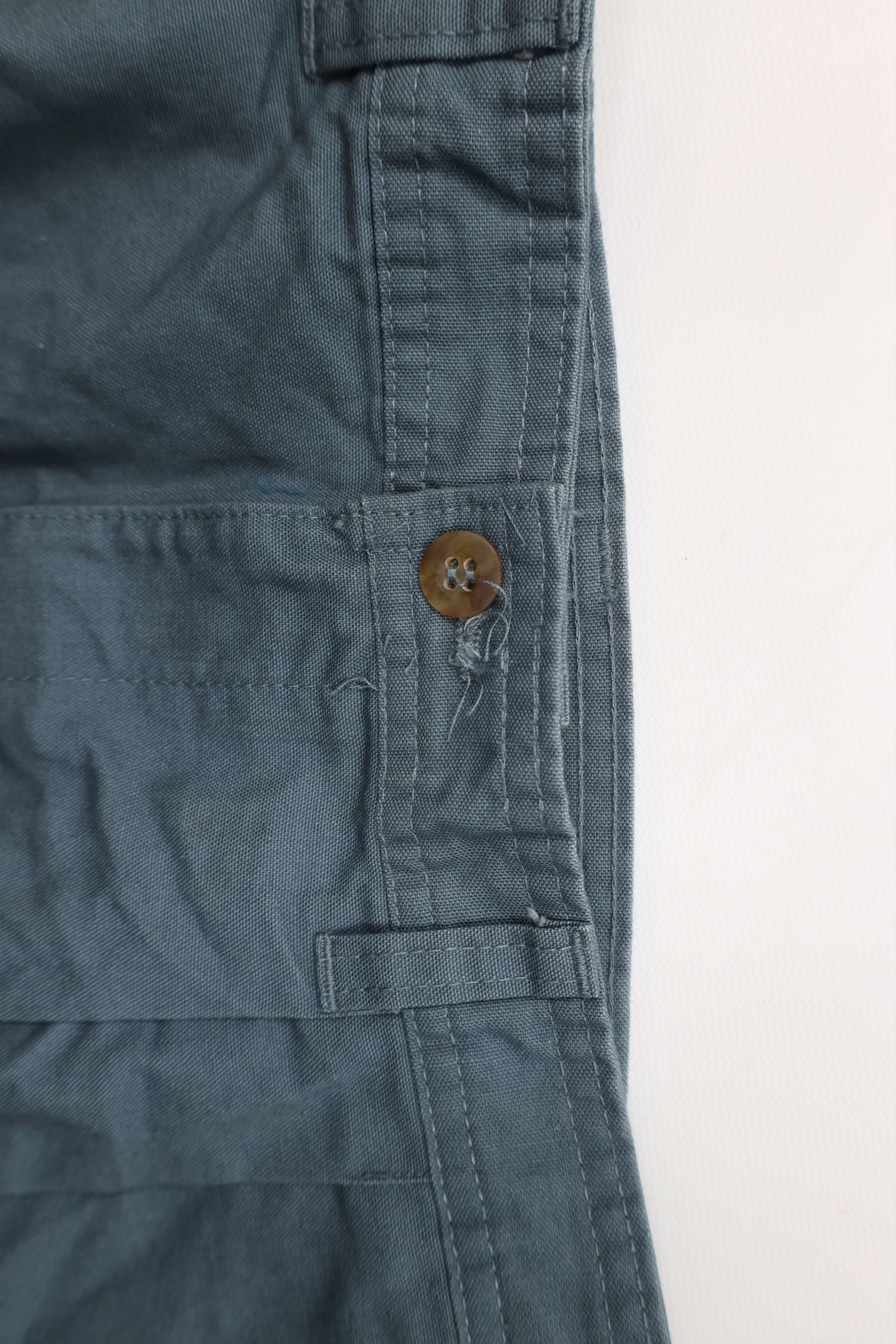 Vintage Vintage 90s Streetwear Above Knee Chino Shorts Steel USA Size US 36 / EU 52 - 6 Thumbnail