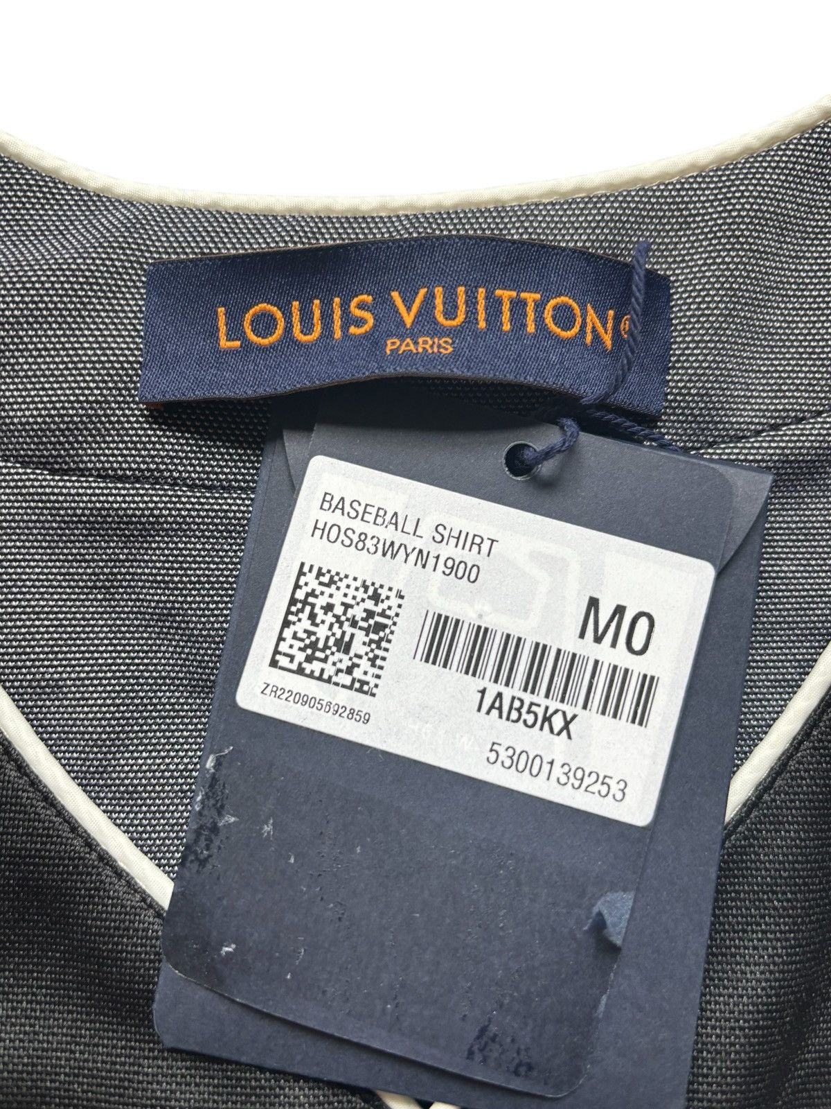 Louis Vuitton Louis Vuitton Black Baseball Jersey Size US M / EU 48-50 / 2 - 5 Thumbnail