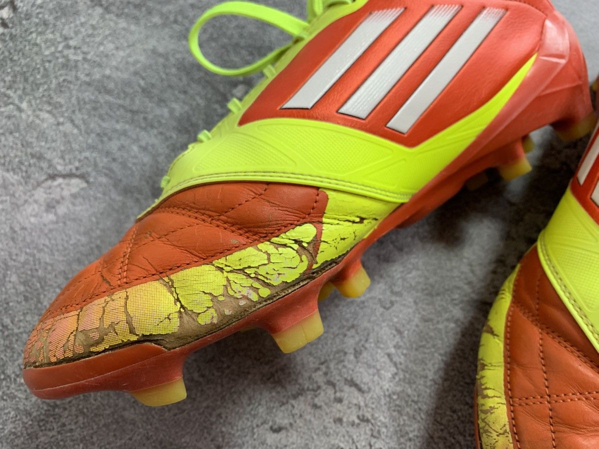 Adidas × Vintage Adidas Adizero F50 FG Yellow Leather Football Soccer Shoes Size US 7.5 / EU 40-41 - 8 Thumbnail
