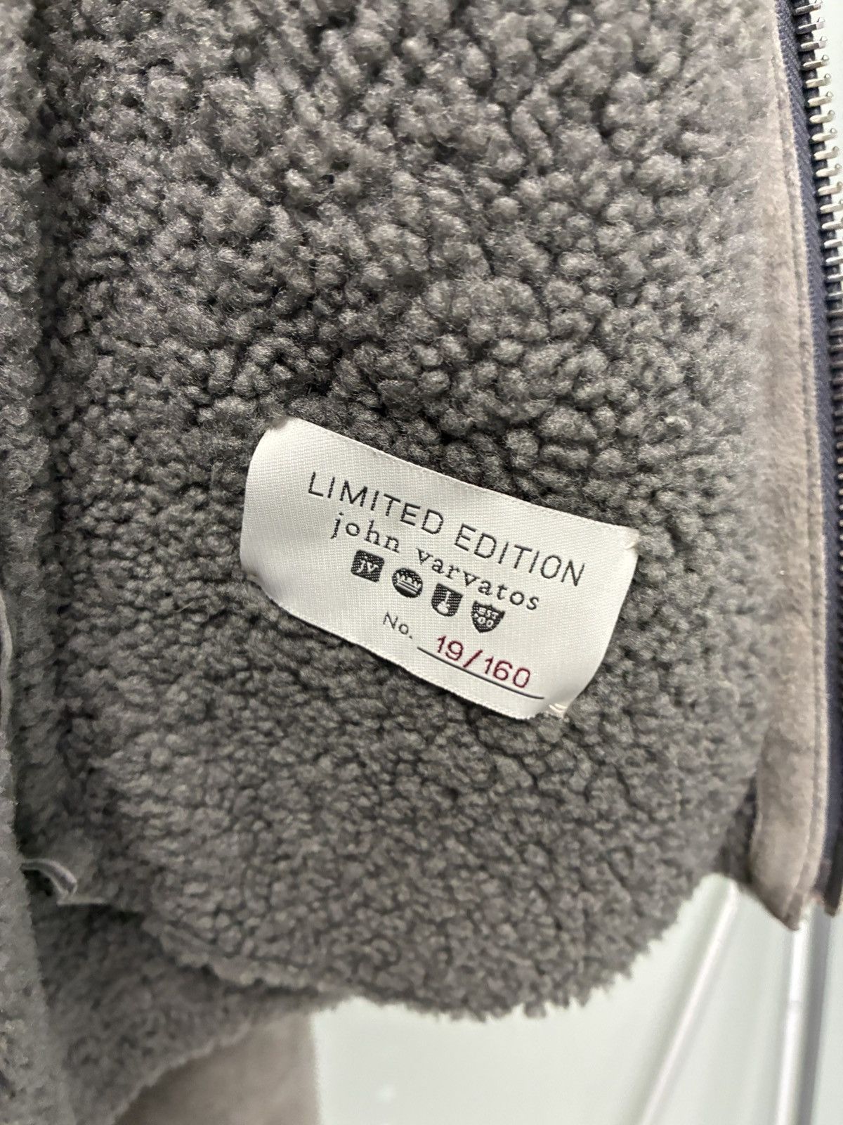John Varvatos Shearling Zip Front Jacket USA 38 EU 48 Size US M / EU 48-50 / 2 - 11 Thumbnail