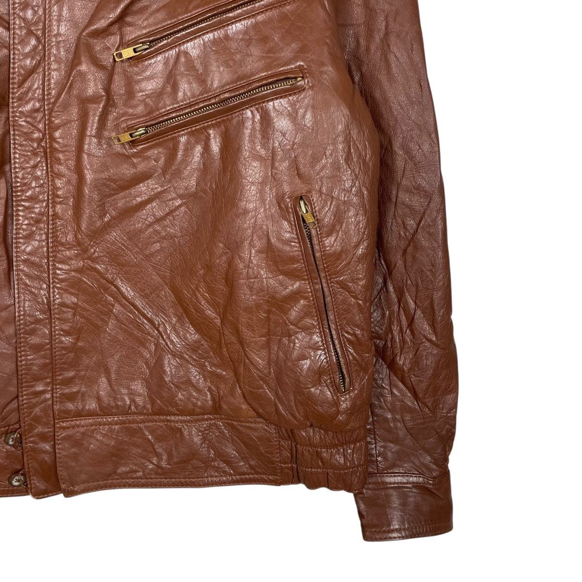 Other Varmura Biker Leather Jacket Size US M / EU 48-50 / 2 - 4 Thumbnail