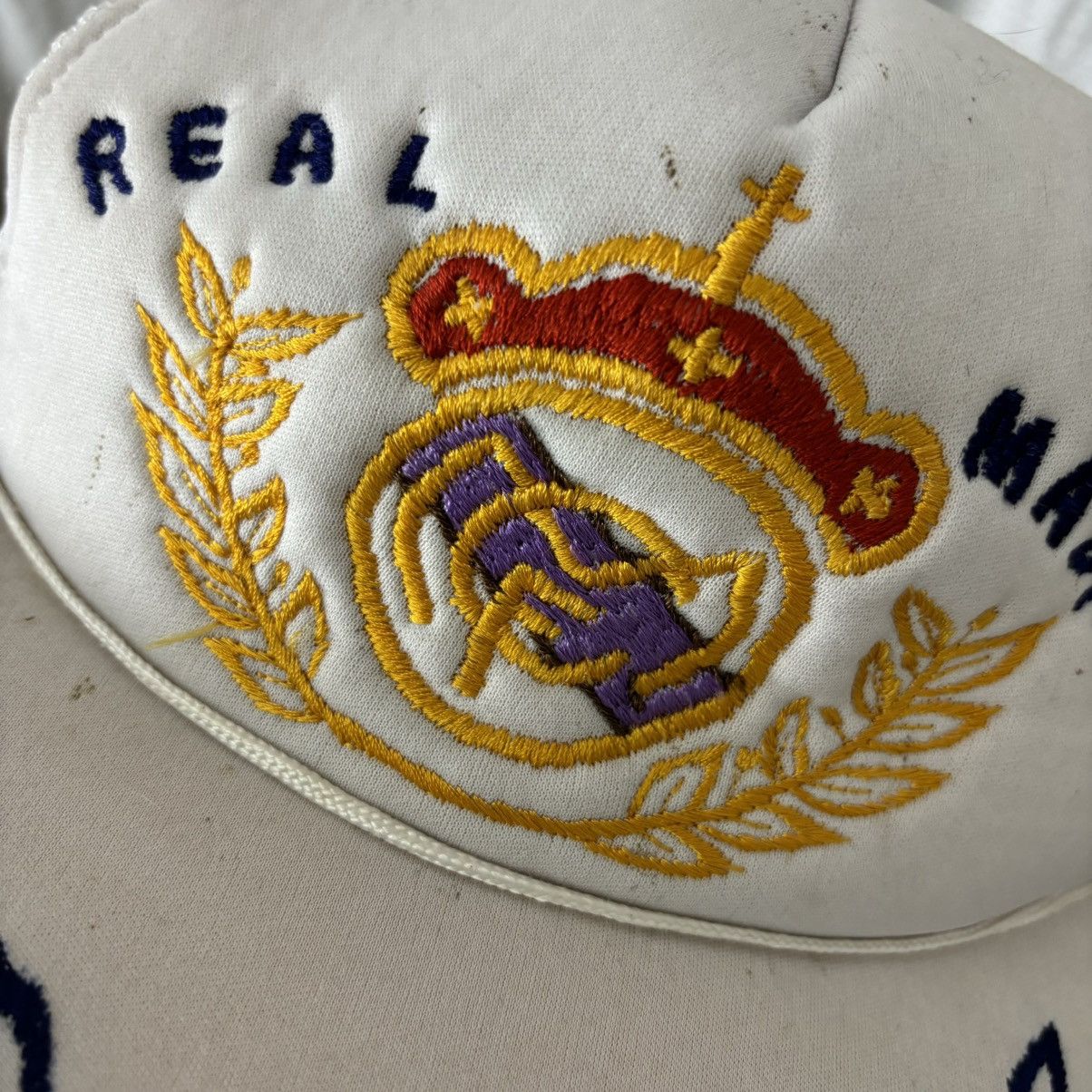 Vintage VINTAGE REAL MADRID HAT Size ONE SIZE - 4 Thumbnail