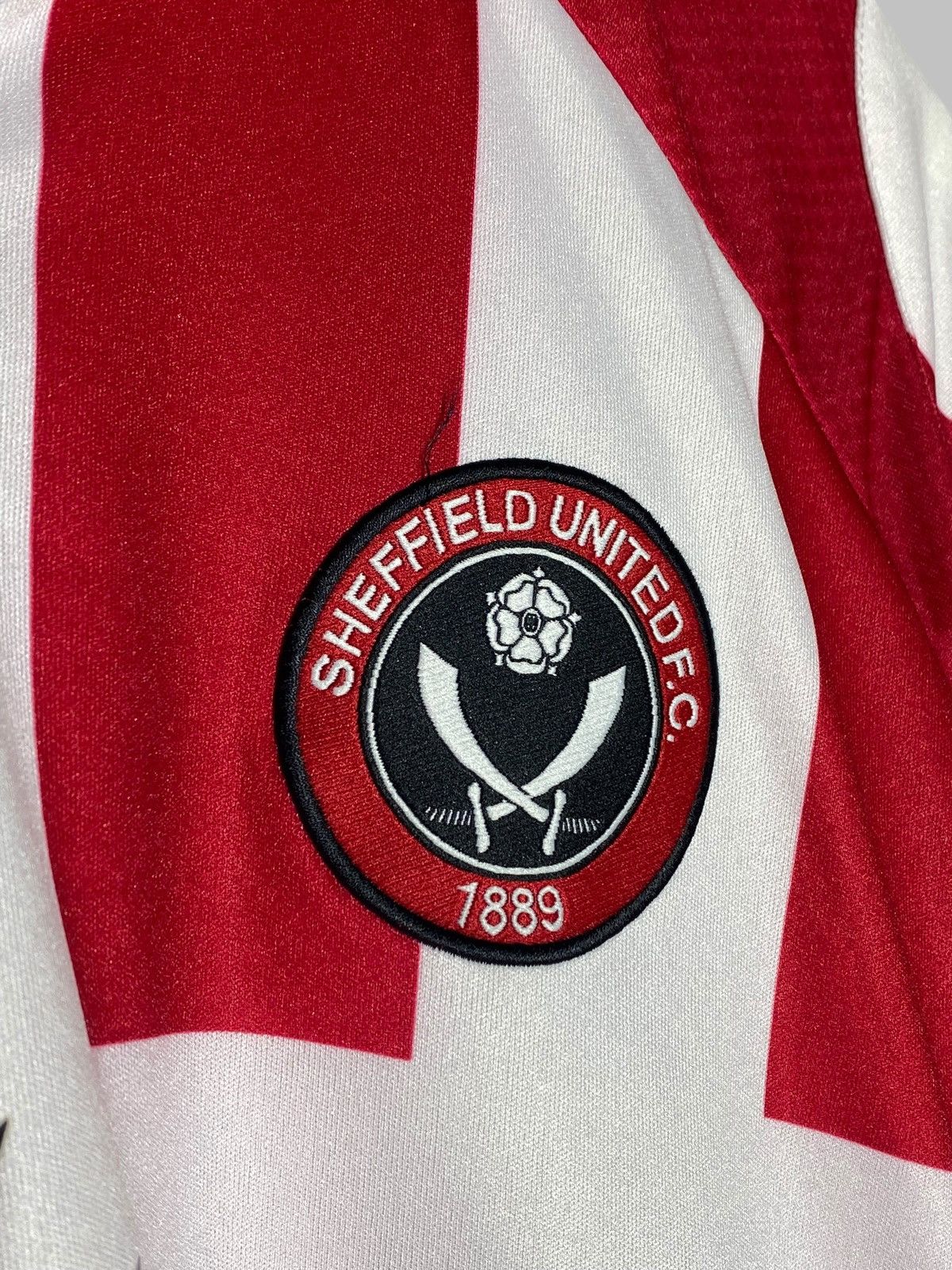 Vintage Vintage Macron Sheffield United 2010/11 Home Soccer Jersey Size US XXL / EU 58 / 5 - 5 Thumbnail