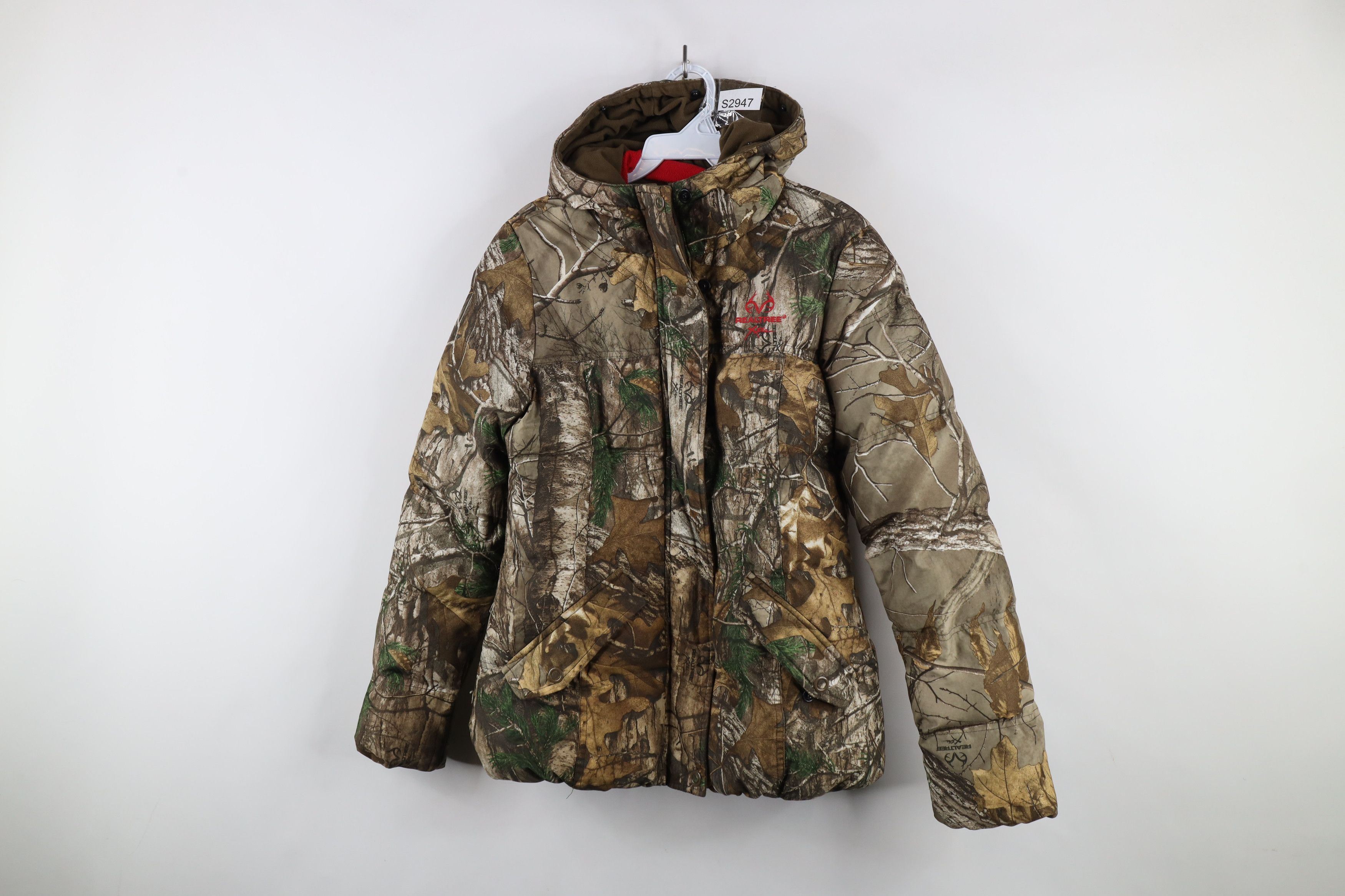 Vintage Vintage Y2K Streetwear Camouflage Hooded Puffer Jacket Size S / US 4 / IT 40 - 1 Thumbnail