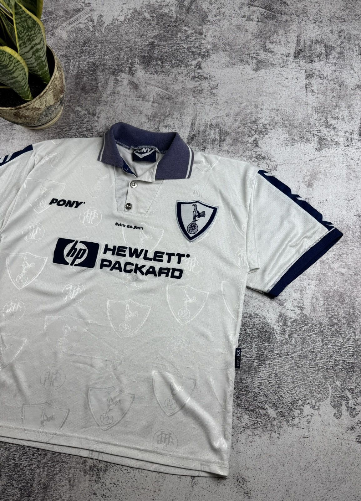 PONY TOTTENHAM HOTSPUR 1995/1997 Football Shirt Jersey Kit Size US L / EU 52-54 / 3 - 3 Thumbnail