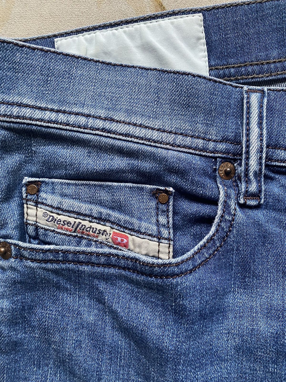 Diesel Diesel Industry Slim Fit Denim Size US 31 - 3 Thumbnail