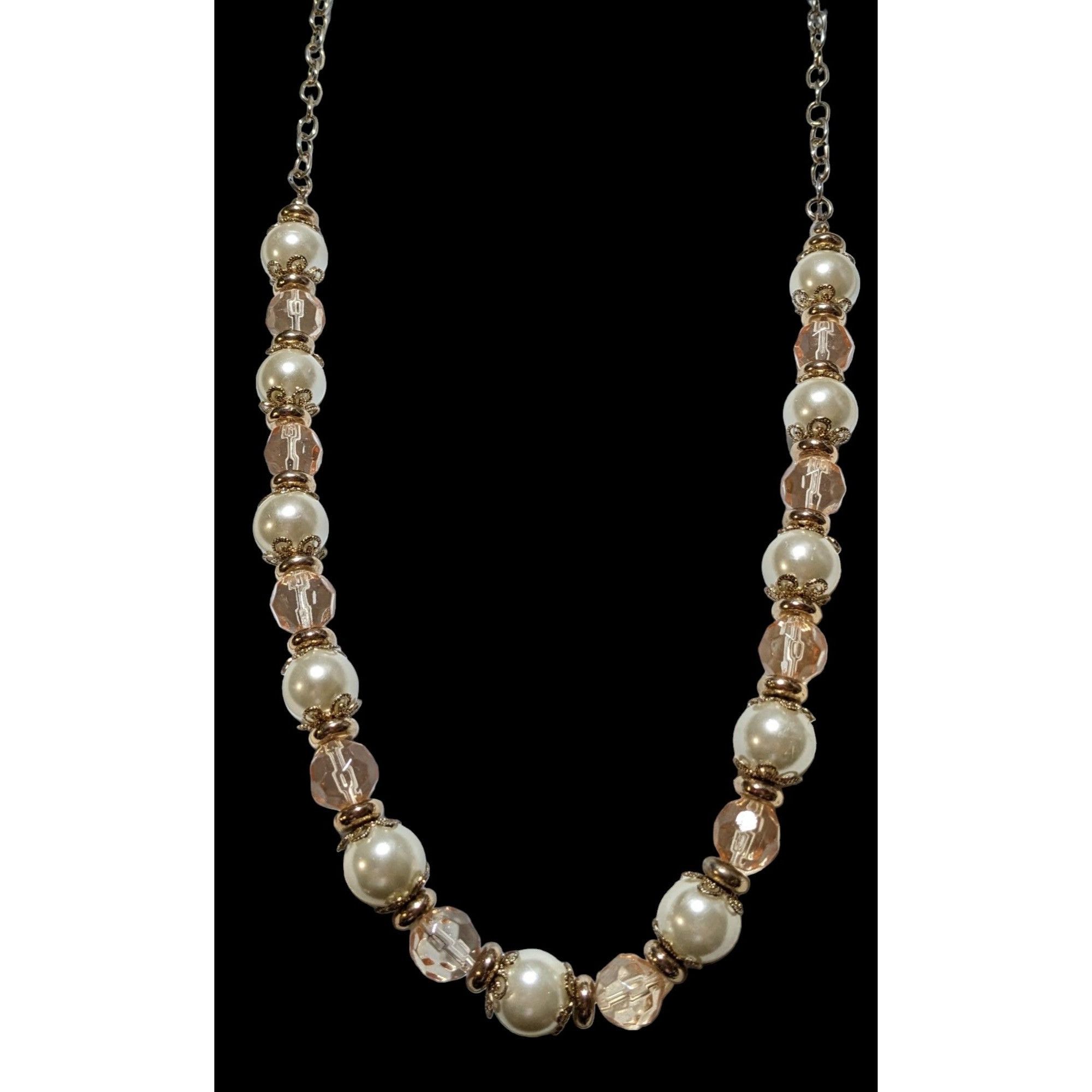Other Regency Glam Pearl Beaded Statement Necklace Size ONE SIZE - 1 Thumbnail