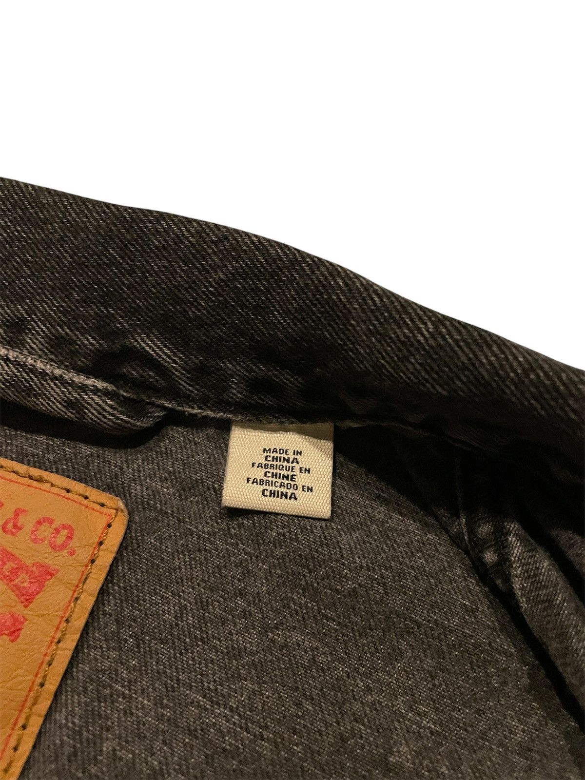 Levi's Vintage Clothing Levi's Black Convertible Zip-Sleeve Denim Trucker Jacket Size US M / EU 48-50 / 2 - 6 Thumbnail