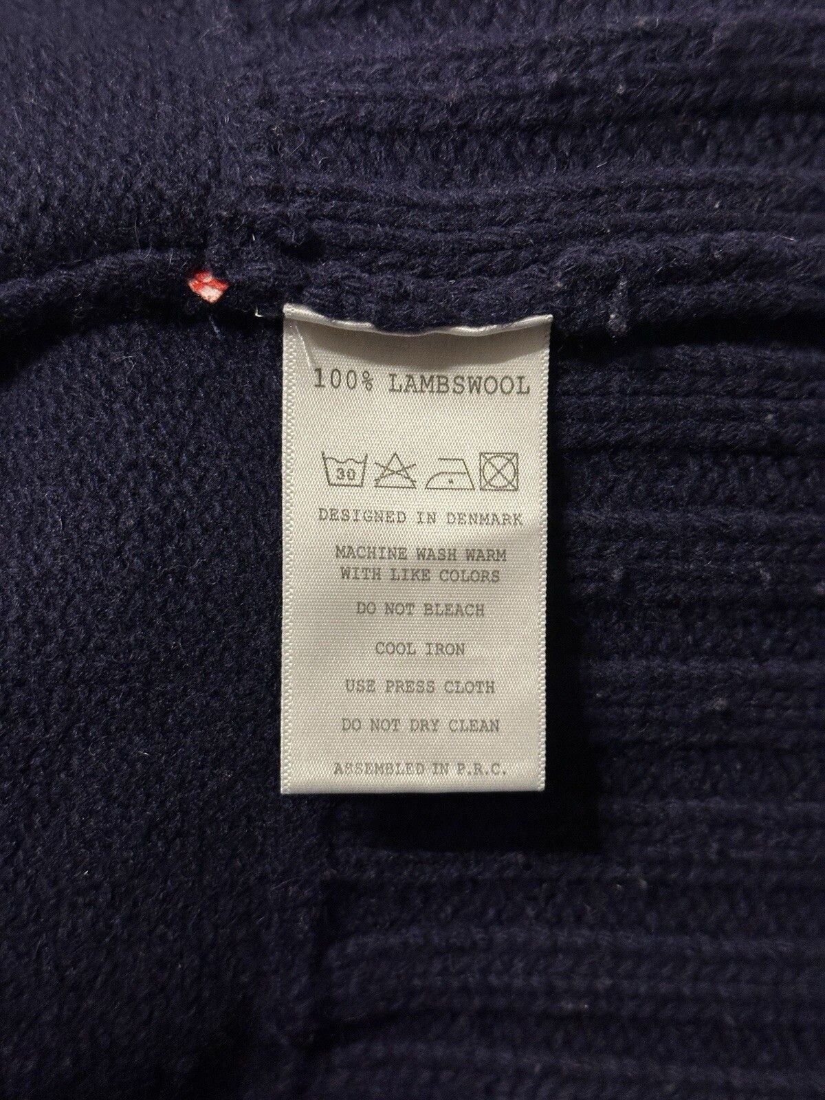 Han Kjobenhavn Han Kjobenhavn Flag Day Womens Wool Knit Sweater Blue Size XL / US 12-14 / IT 48-50 - 14 Thumbnail
