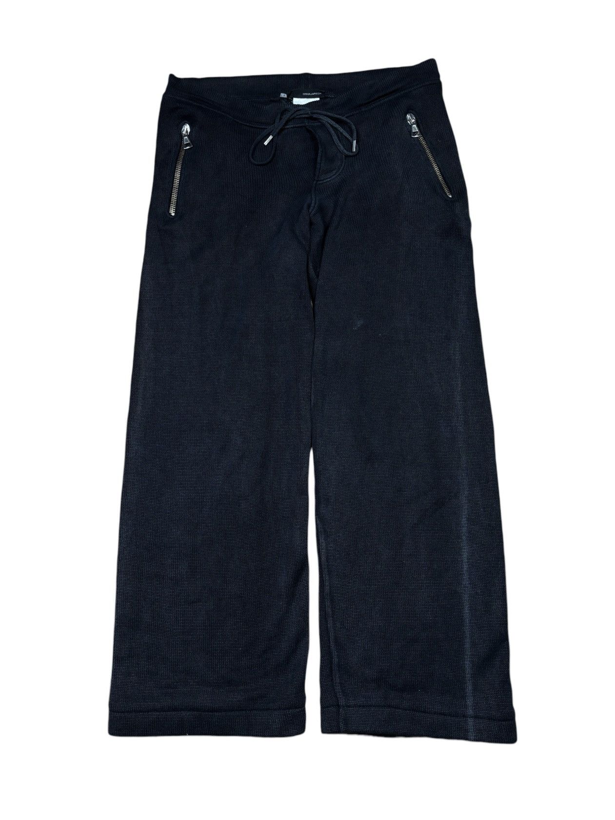 Dsquared2 2000s Dsquared2 Wide Leg Knit Sweatpants Size US 32 / EU 48 - 1 Thumbnail