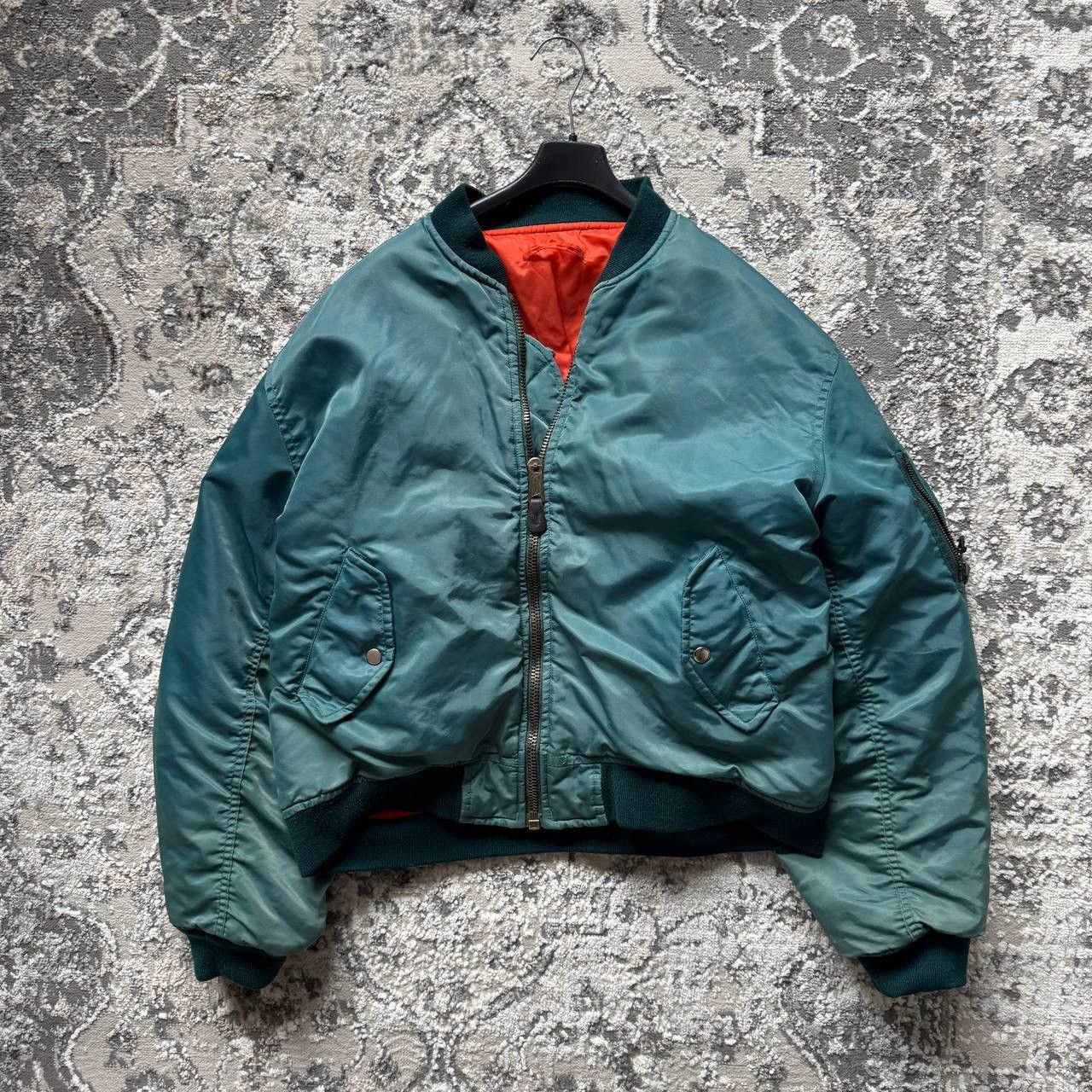 Alpha Industries × Nike MA-1 Anarchy Bomber Jacket | Grailed
