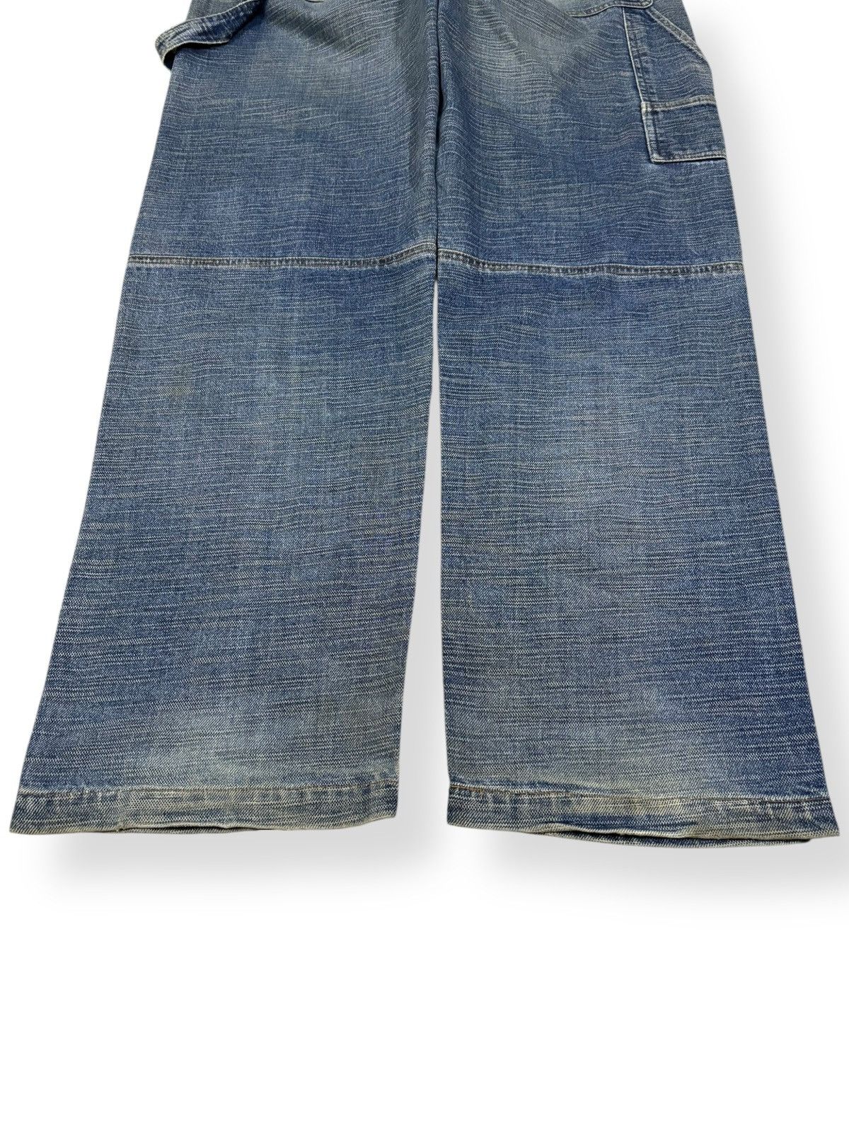 JNCO Vintage 90s Conart Faded Washed Baggy Carpenter Jeans Size US 33 - 11 Thumbnail