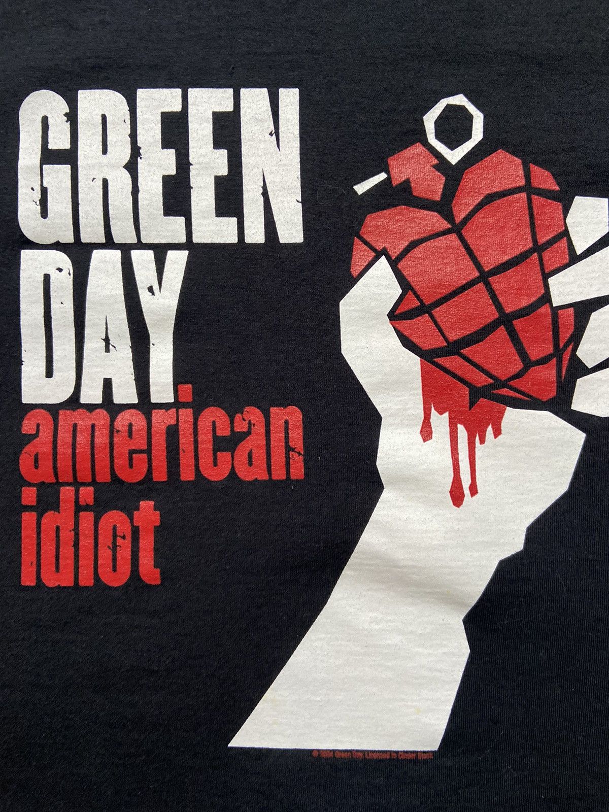 Vintage Green Day 2004 American Idiot band t-shirts size M Size US M / EU 48-50 / 2 - 2 Thumbnail