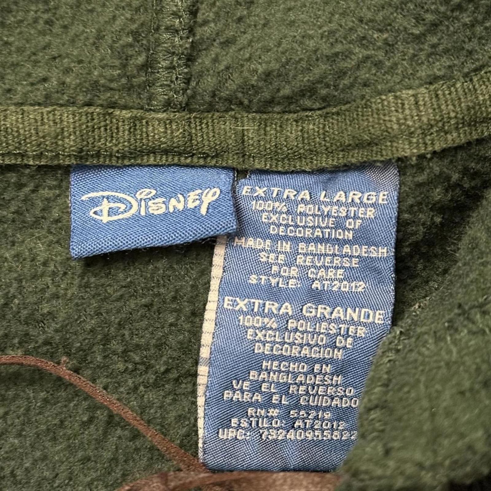 Disney Vintage Disney Boxy Mickey embroidered fleece hoodie XL Size US XL / EU 56 / 4 - 3 Thumbnail