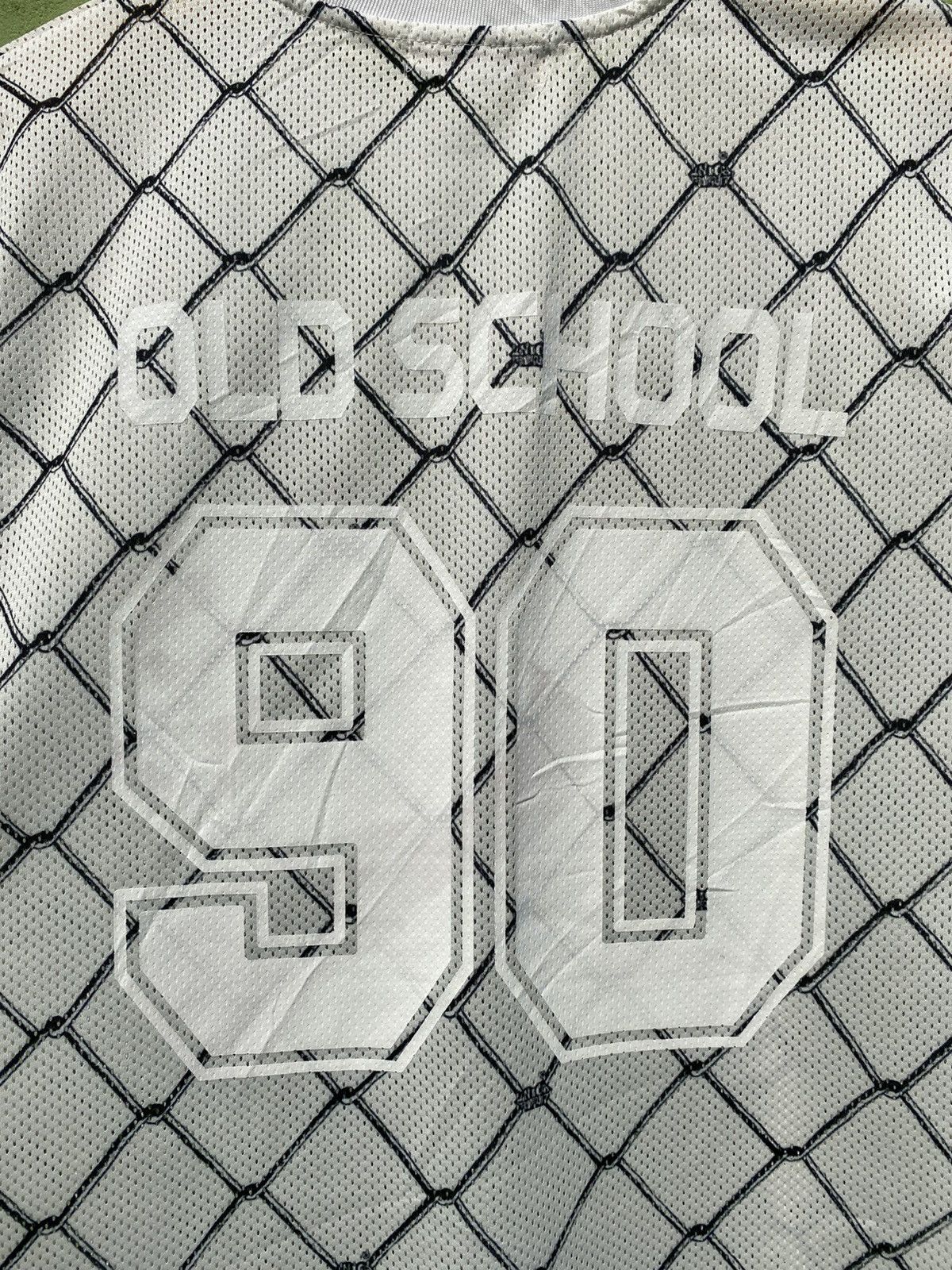 Japanese Brand LUP by LIPUNDERPOINT Old School 90 Tshirt Jersey Fence Print Size US L / EU 52-54 / 3 - 16 Thumbnail