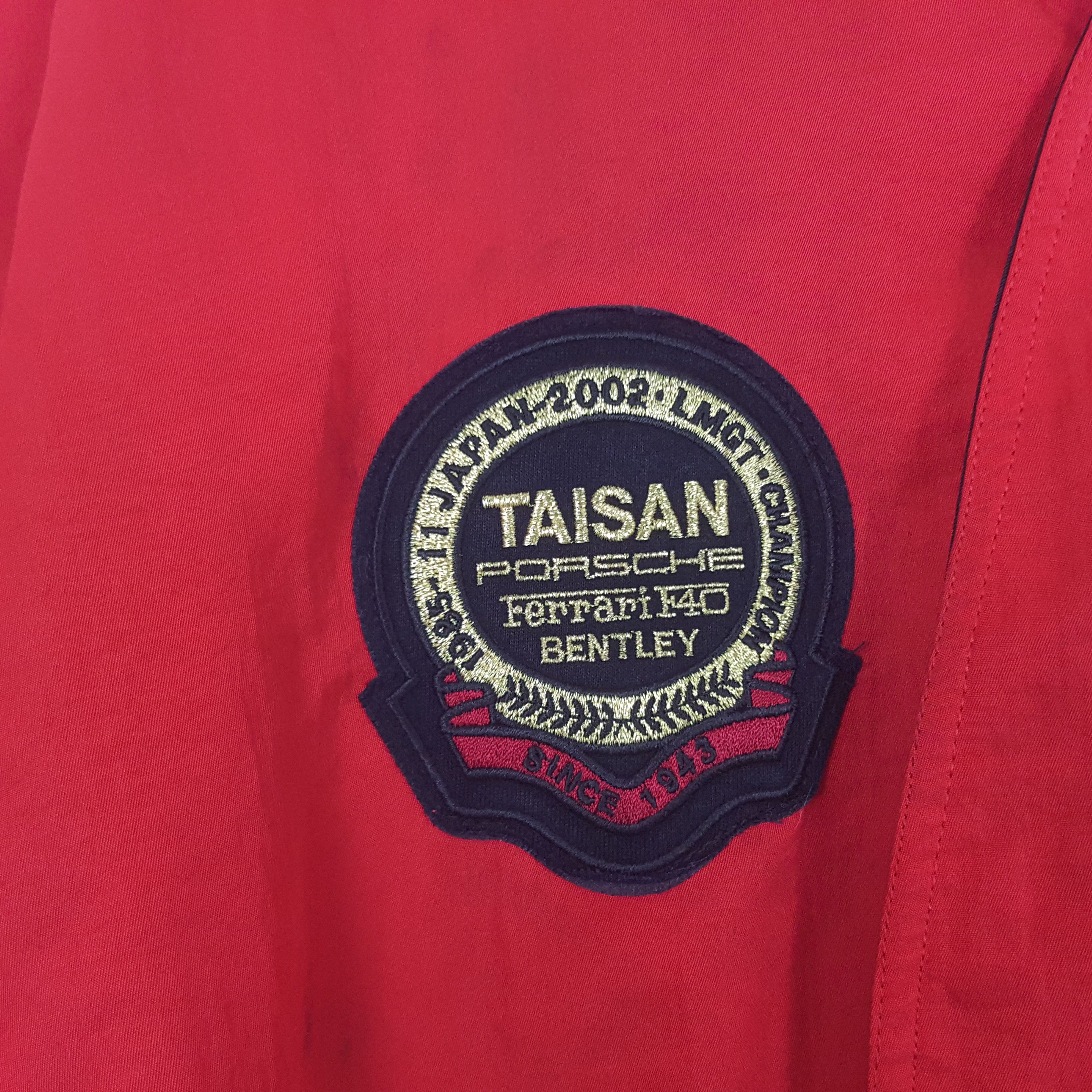 Porsche Design × Vintage Vintage Porsche Team Taisan Racing Japanese Jacket C283N5 Size US L / EU 52-54 / 3 - 4 Thumbnail