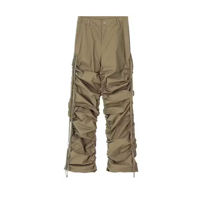 Designer Opium Crumpled Avant Garde Sand Pants | Grailed