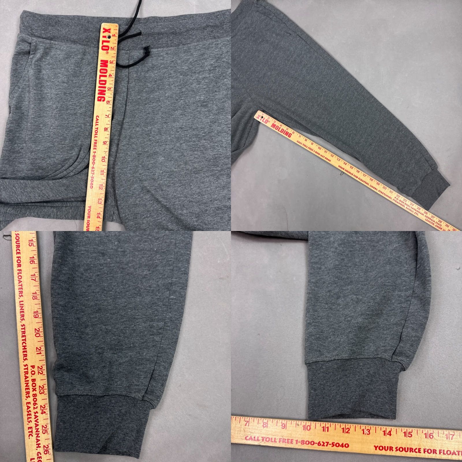 Nike Nike Pants Womens XL Gray Yoga French Terry Jogger Tight Fit Pockets Jogger Mens? Womens Size 40" / US 18 - 9 Thumbnail