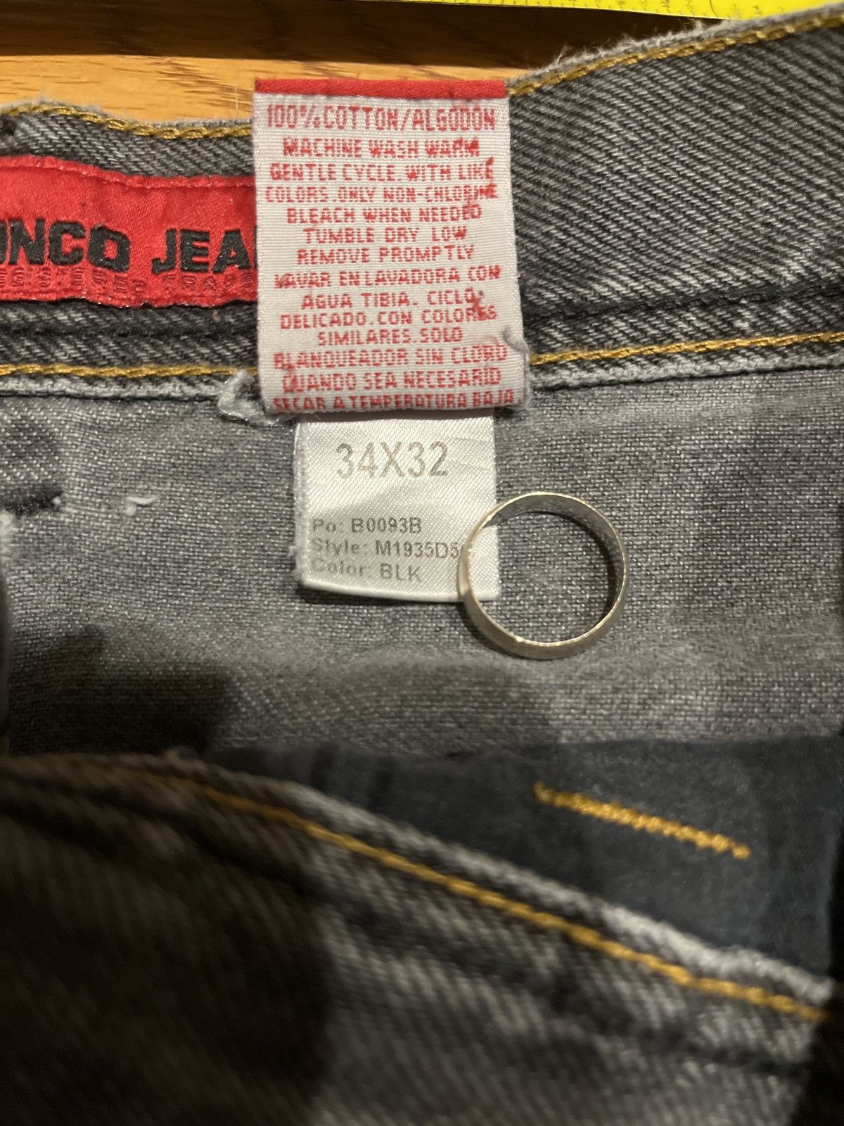 JNCO crazy baggy grey vintage jnco royal jeans EDIT, I FIXED HEMS Size US 34 / EU 50 - 4 Thumbnail