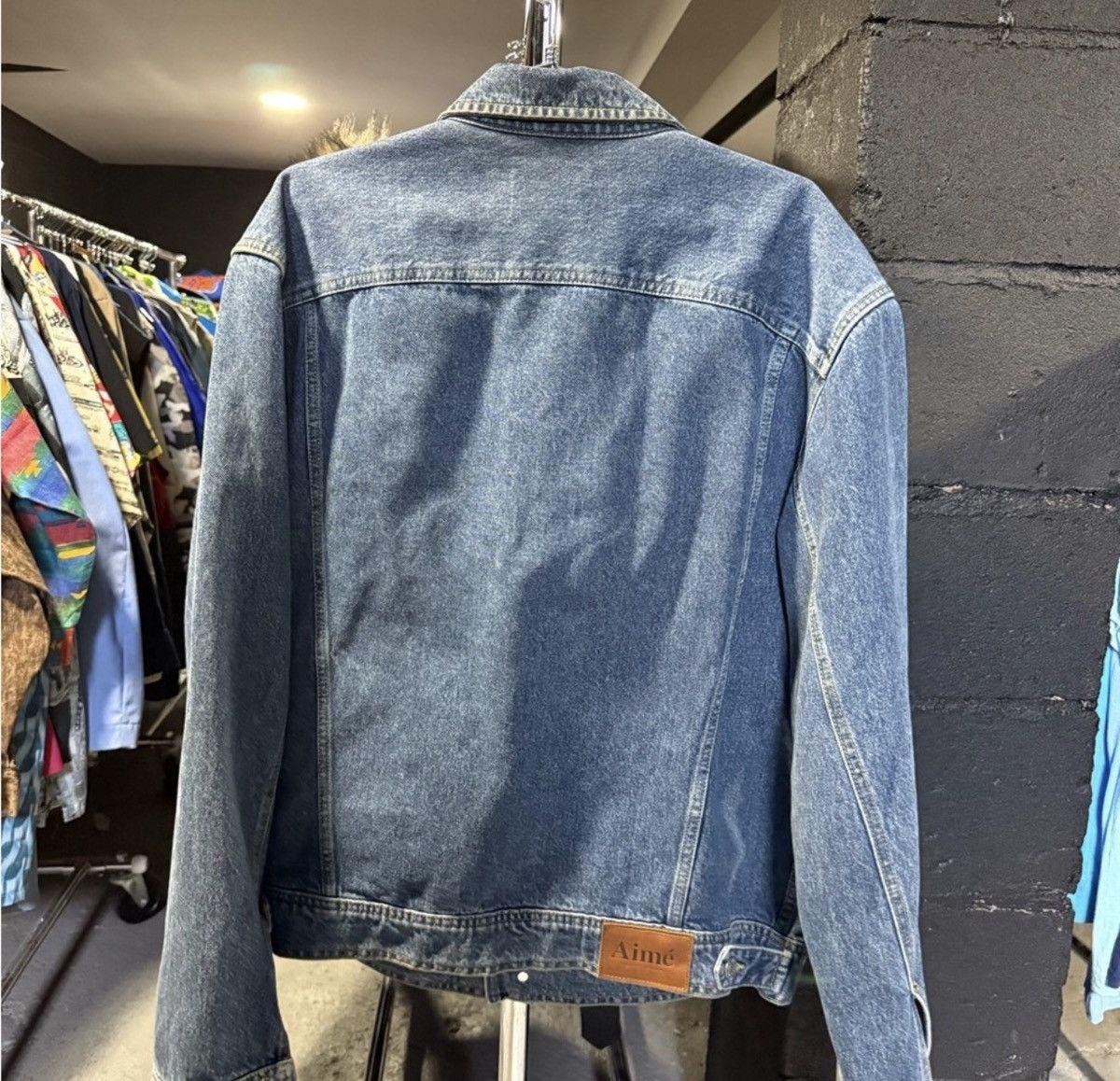 Aime Leon Dore Aime Leon Dore Denim Trucker Jacket Blue Mens Size 2XL Size US XXL / EU 58 / 5 - 6 Thumbnail