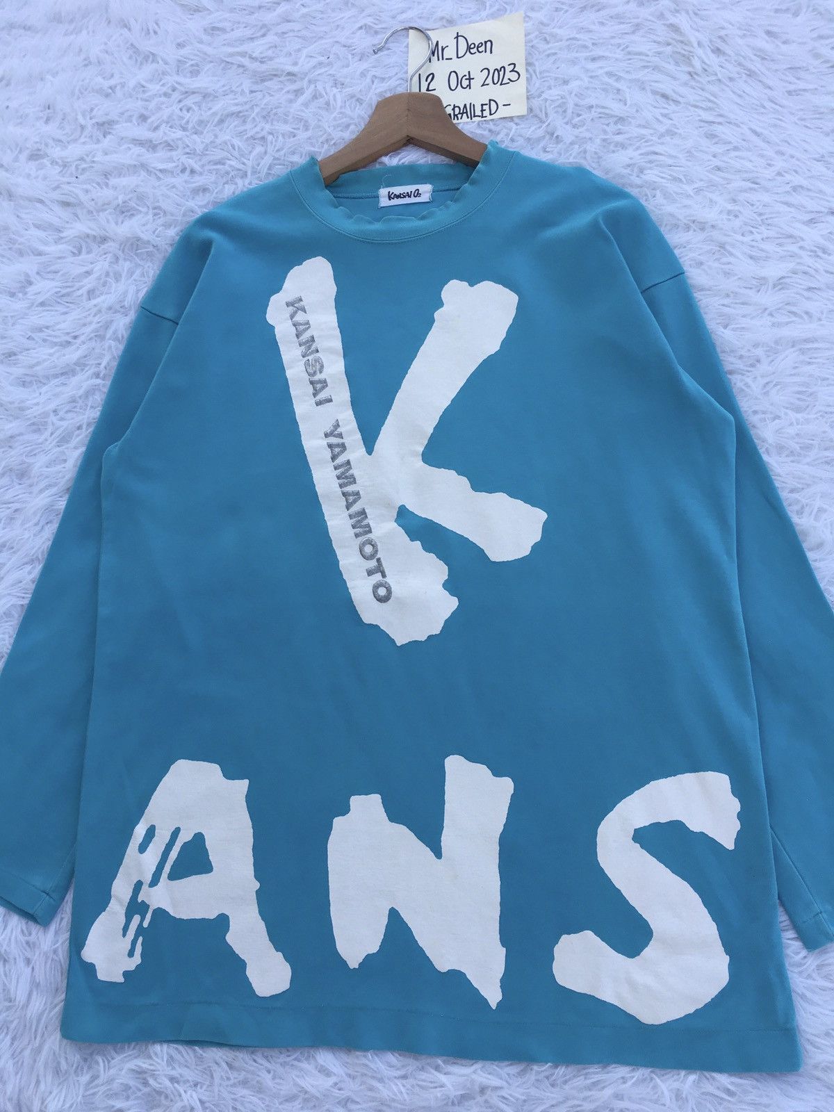 Kansai Yamamoto Rare Vintage Kansai Yamamoto Spellout Sweater Size US L / EU 52-54 / 3 - 6 Thumbnail