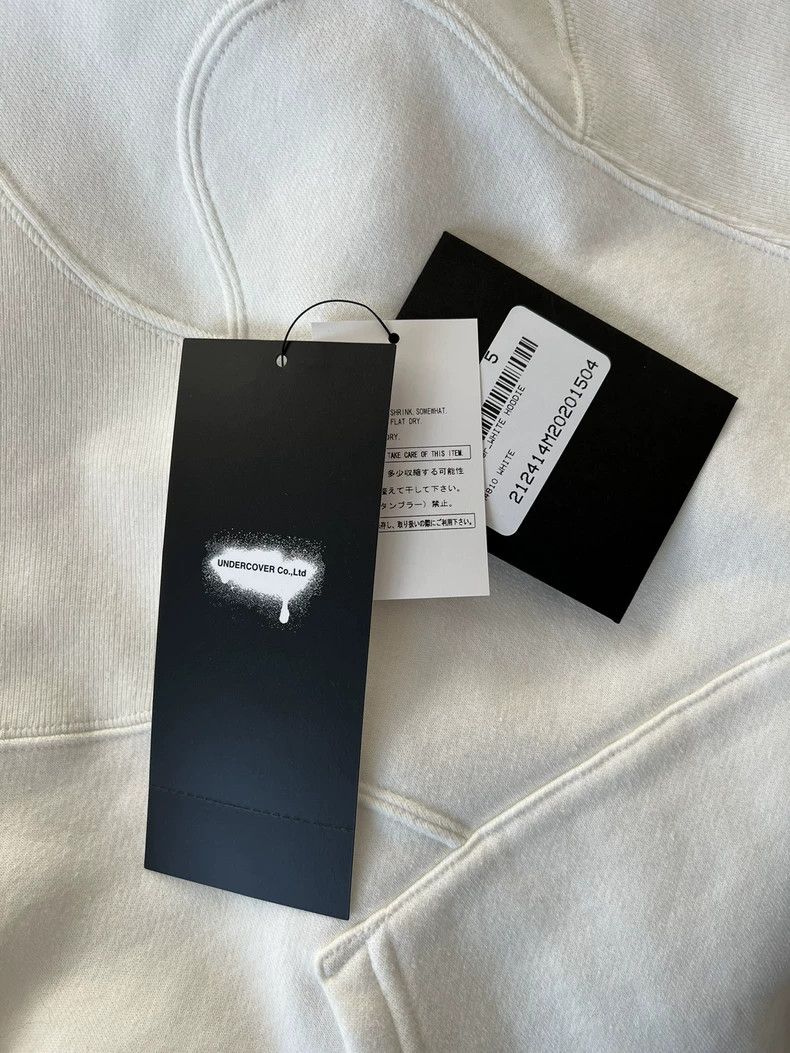 Undercover undercover Evangelion Collection in White hoodie 2502-Next Size US XXL / EU 58 / 5 - 5 Thumbnail