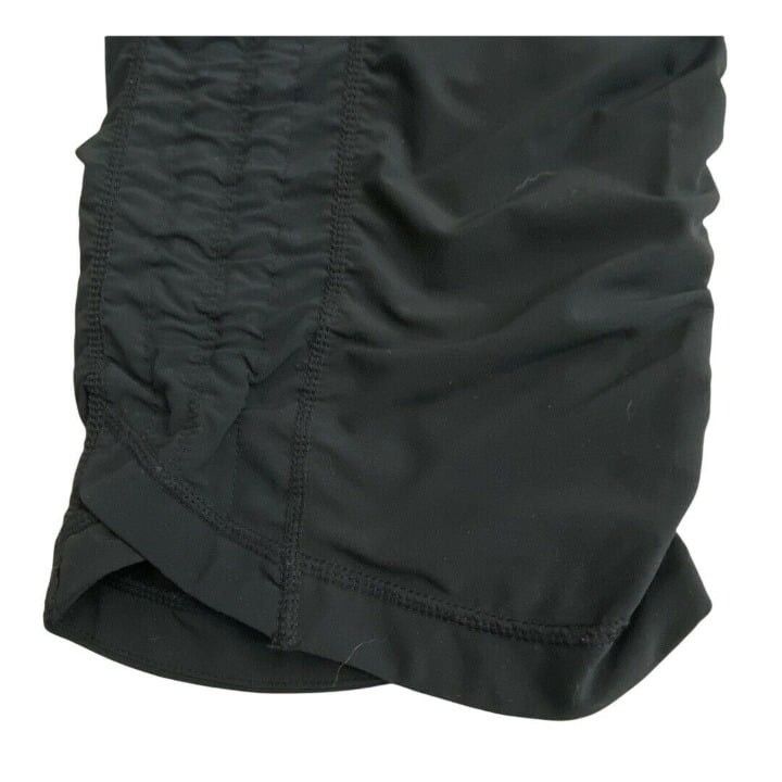 Other ZELLA Women's Size 0 Black Eclipse MOVE IT Ruched Capri Pant Size 25" / US 0 / IT 36 - 8 Thumbnail