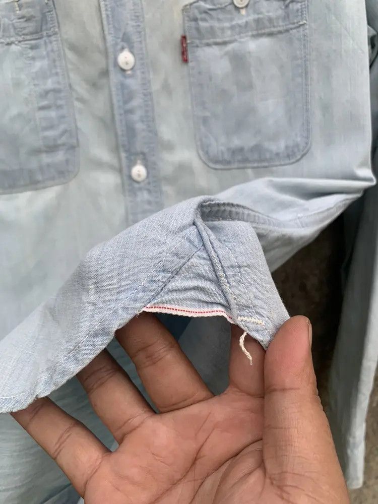 Levi's Vintage Levi's selvedge shirt patches Size US M / EU 48-50 / 2 - 11 Thumbnail