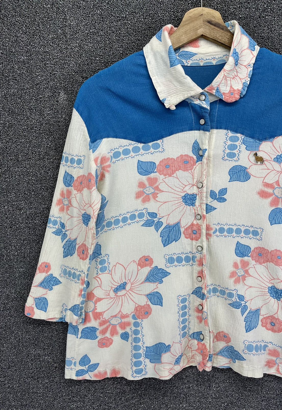 Issey Miyake Issey Miyake x Tsumori Chisato Blouses Button Up Flannel Size M / US 6-8 / IT 42-44 - 3 Thumbnail