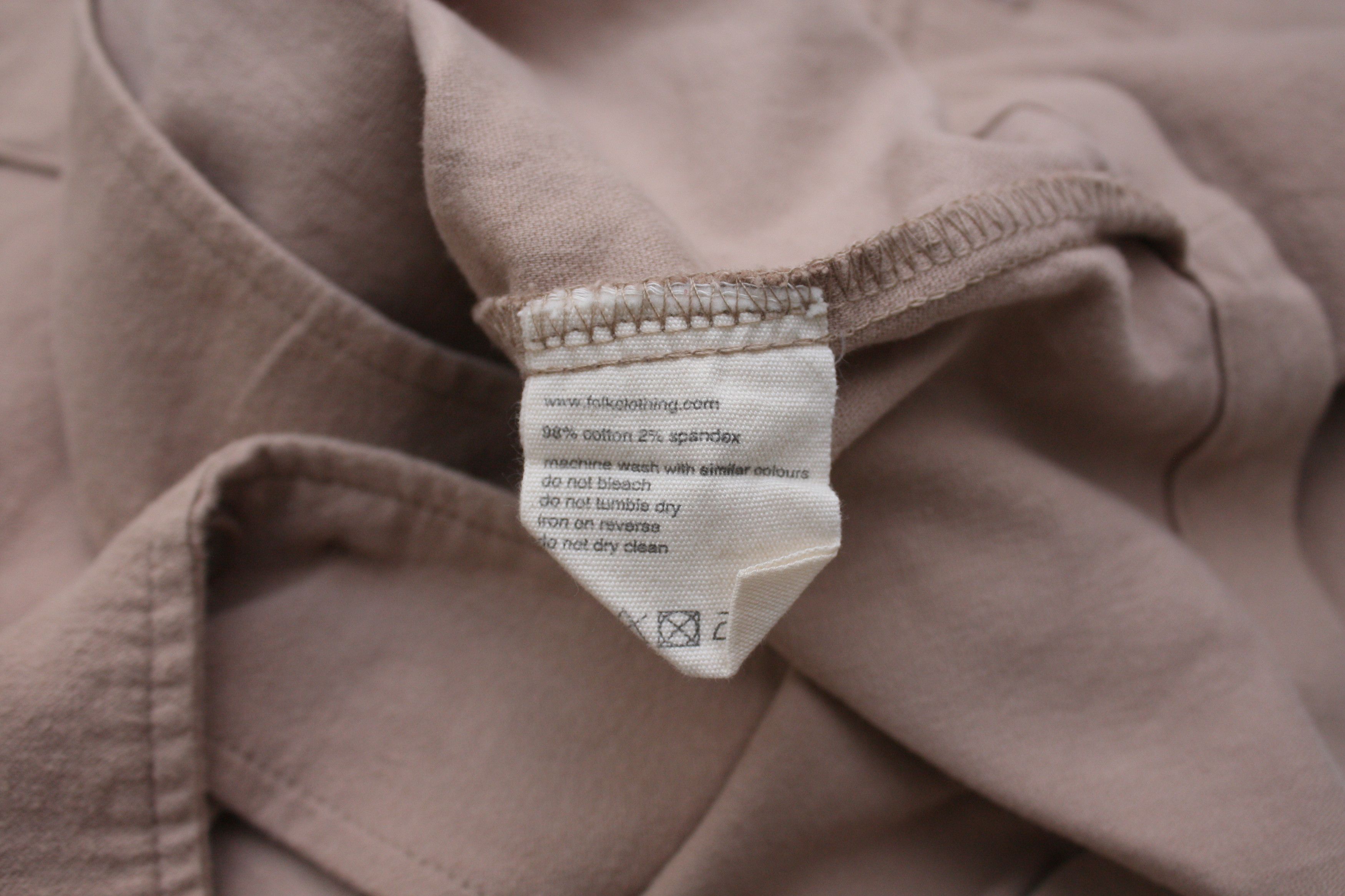 Folk Folk Camel Beige Flannel Shirt Men's Medium Size US M / EU 48-50 / 2 - 6 Thumbnail