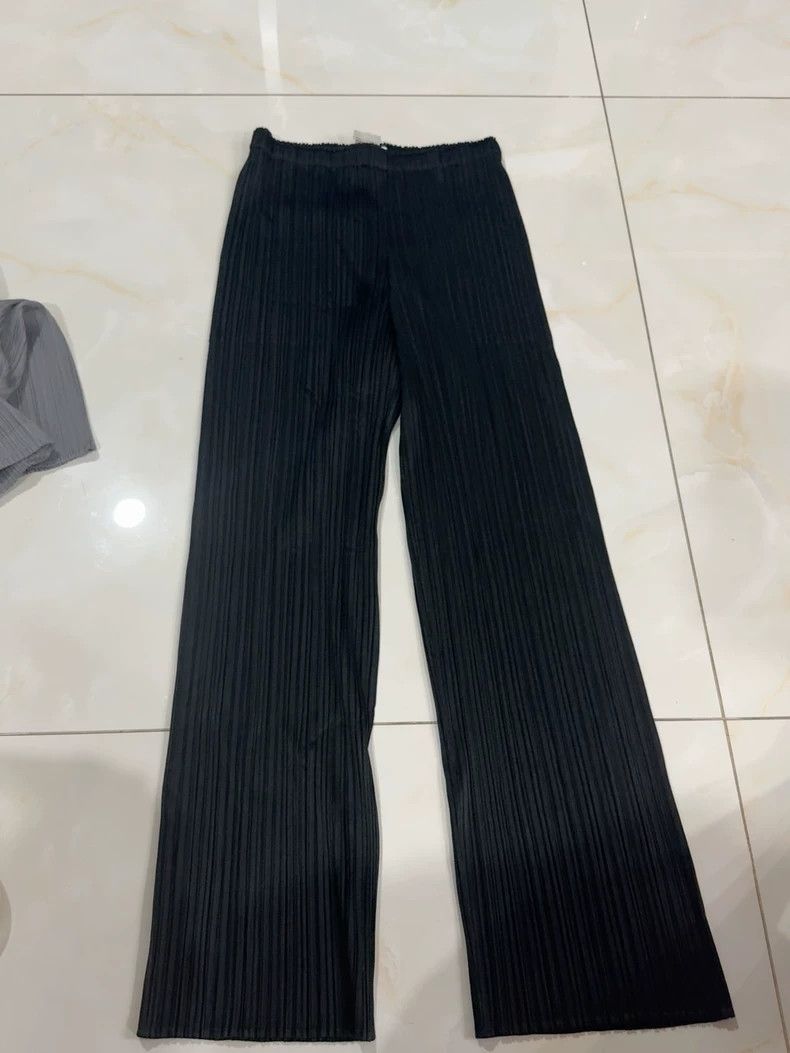 Issey Miyake issey miyake size:m black pants Size US 26 / EU 42 - 1 Thumbnail