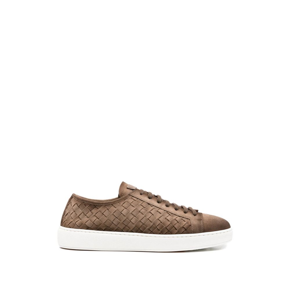 Santoni Santoni BROWN Trainers - Low-Tops Size US 11 / EU 44 - 1 Thumbnail