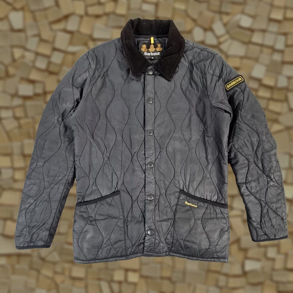 Barbour Barbour Mens Jacket Black XS Liddesdale Quilted Lightweight Casual Size US XS / EU 42 / 0 - 1 Thumbnail