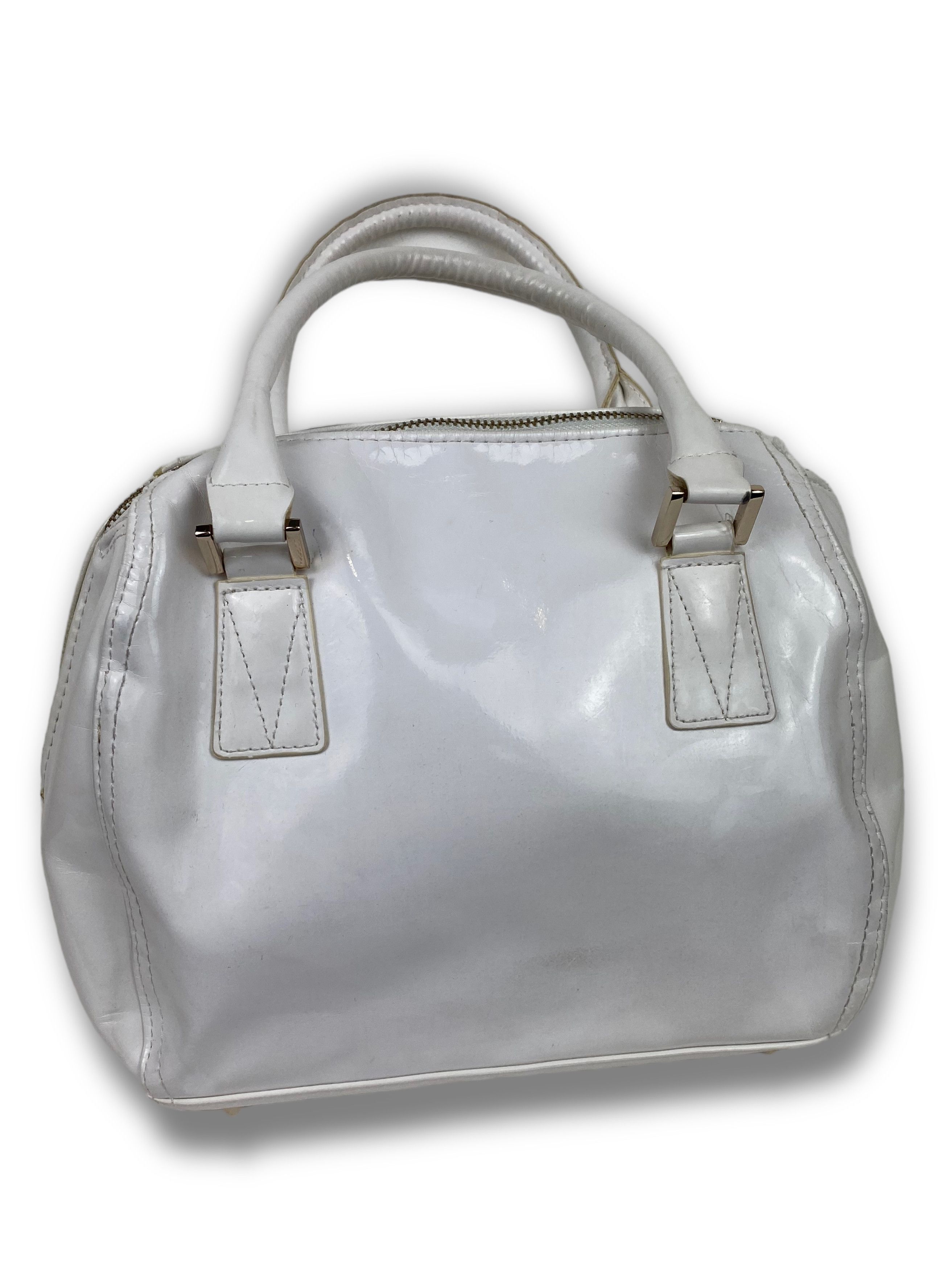Versace Vintage VERSACE Parfums White Handle Bag M519 Size ONE SIZE - 8 Thumbnail
