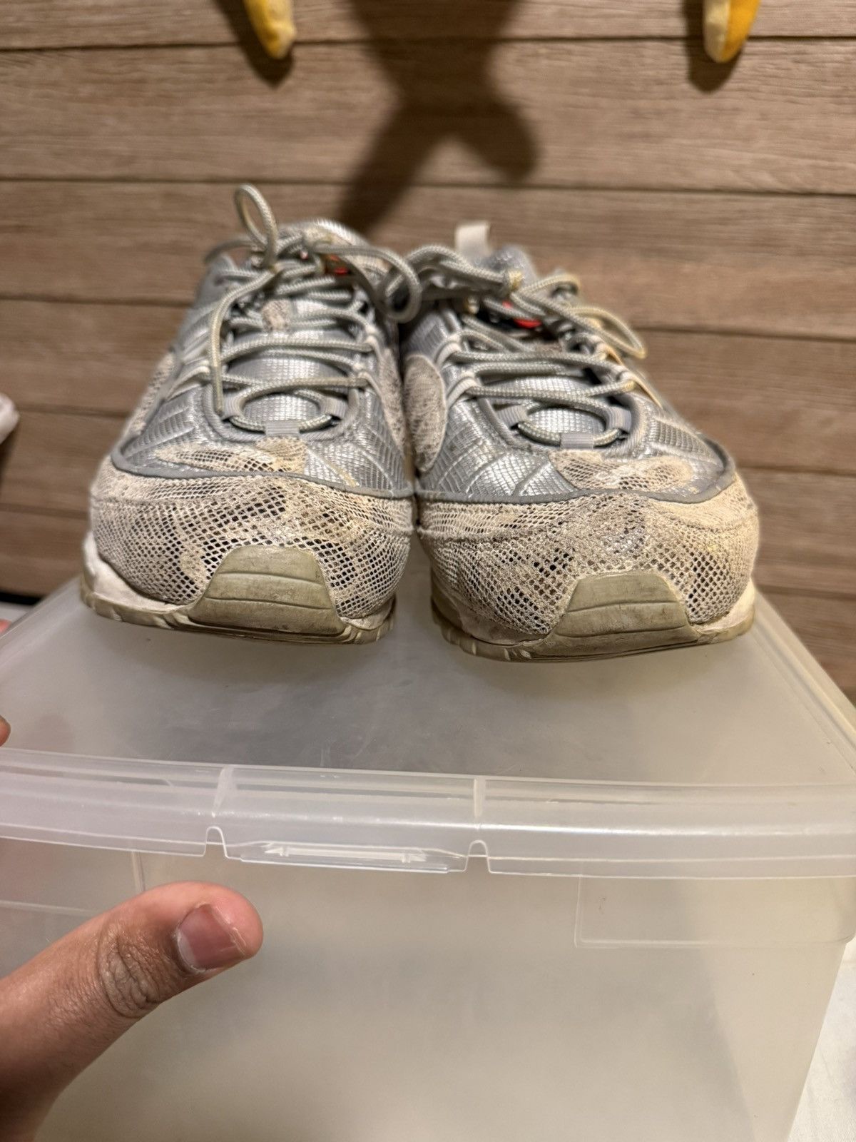 Nike × Supreme Nike Supreme Air Max 98 snakeskin Size US 10.5 / EU 43-44 - 3 Thumbnail