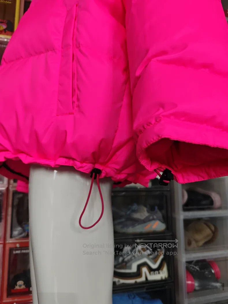 Vetements Vetements Rose Red Down Jacket Coat Size US S / EU 44-46 / 1 - 4 Thumbnail