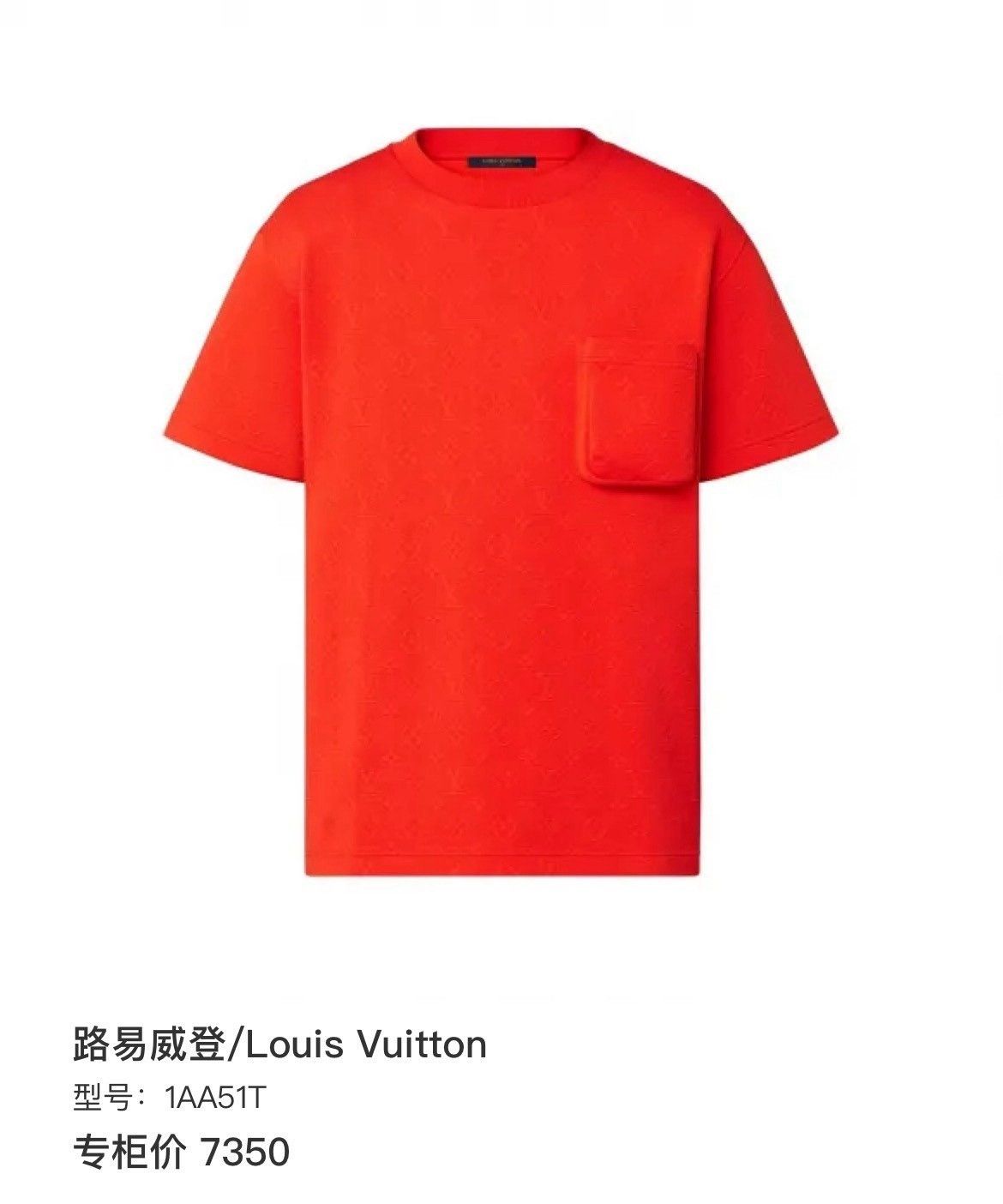 Louis Vuitton Louis Vuitton Pocket Short Sleeve T-Shirt Size US M / EU 48-50 / 2 - 5 Thumbnail