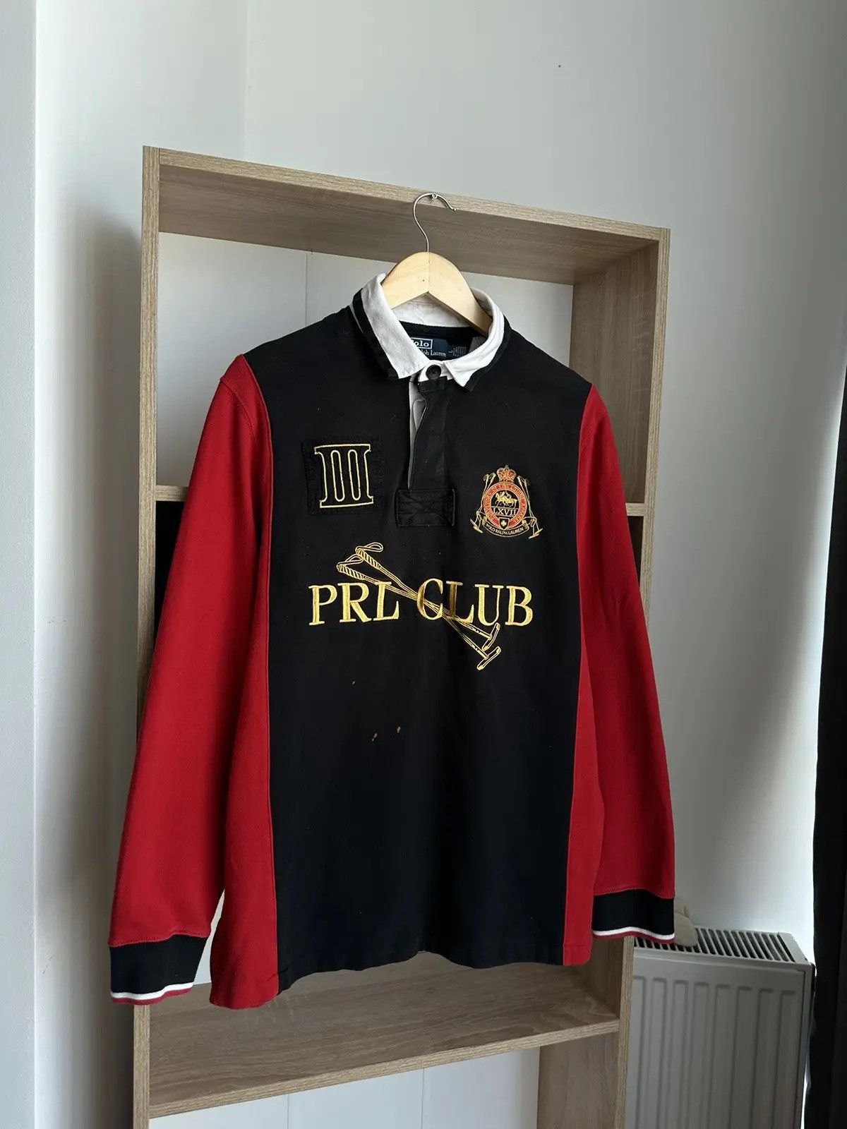 Polo Ralph Lauren × Vintage Vintage Polo Ralph Lauren Rugby PRL CLUB Sweatshirt Size US L / EU 52-54 / 3 - 12 Thumbnail