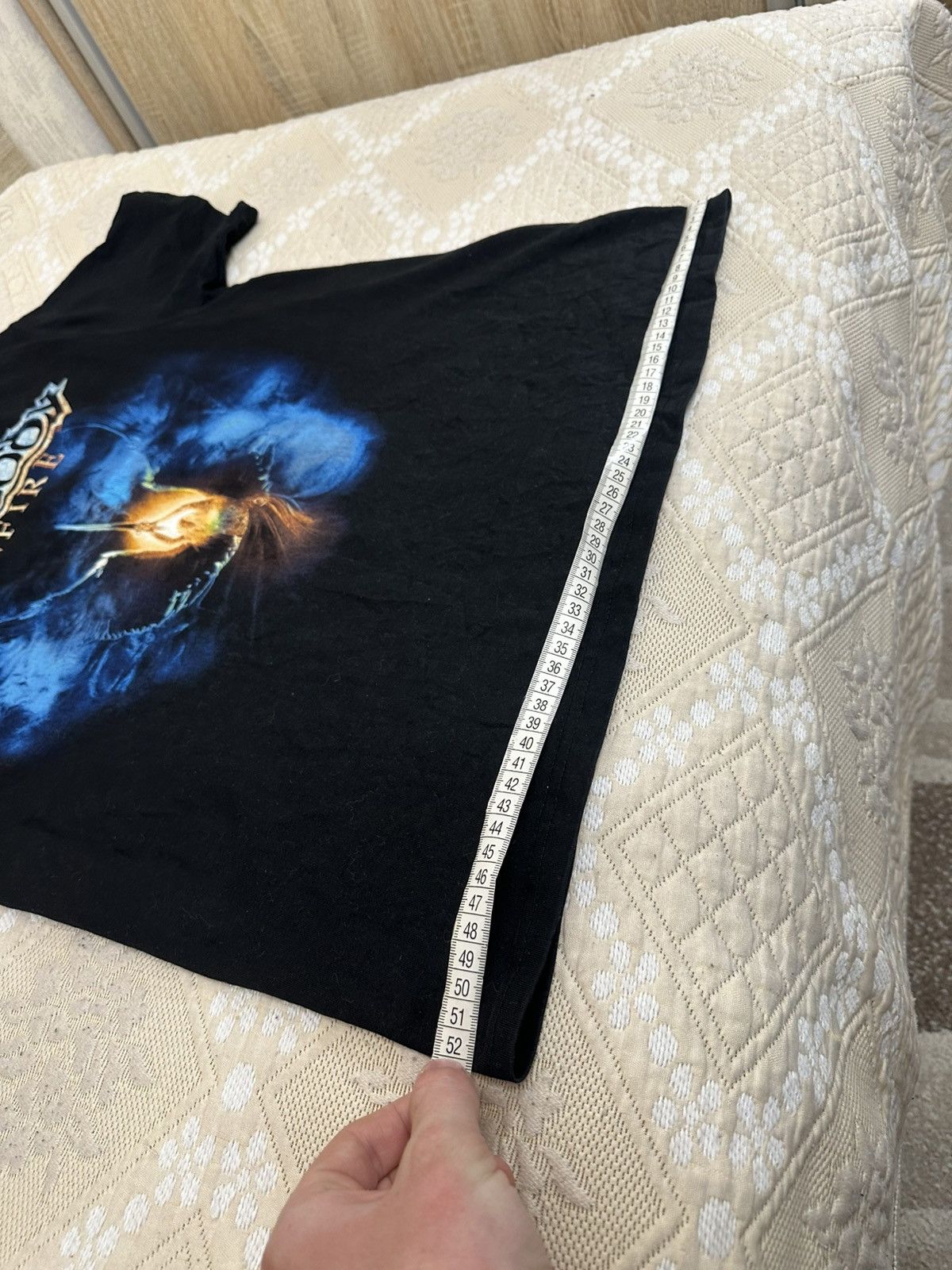 Band Tees 🔥 Rhapsody Of Fire Frozen Tears of Angels Band T Shirt Metal Size US M / EU 48-50 / 2 - 10 Thumbnail