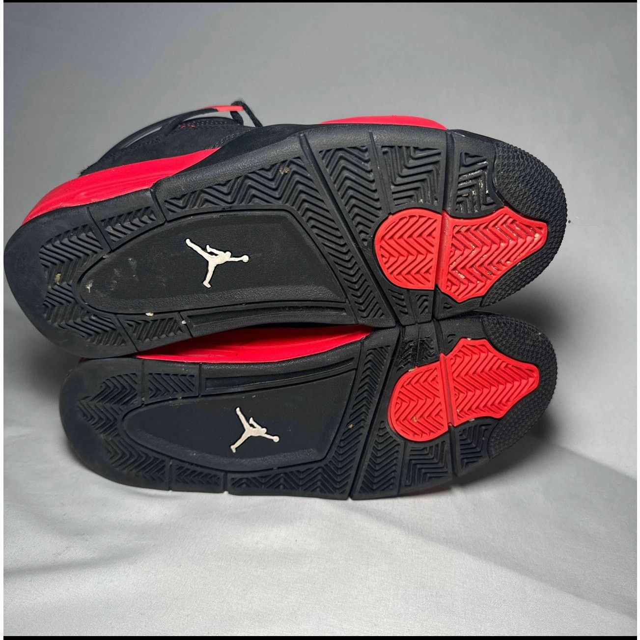 Jordan Brand × Nike Size 6.5 Nike Air Jordan 4 Retro GS Red Thunder Men's Shoes Size US 6.5 / EU 39-40 - 6 Thumbnail