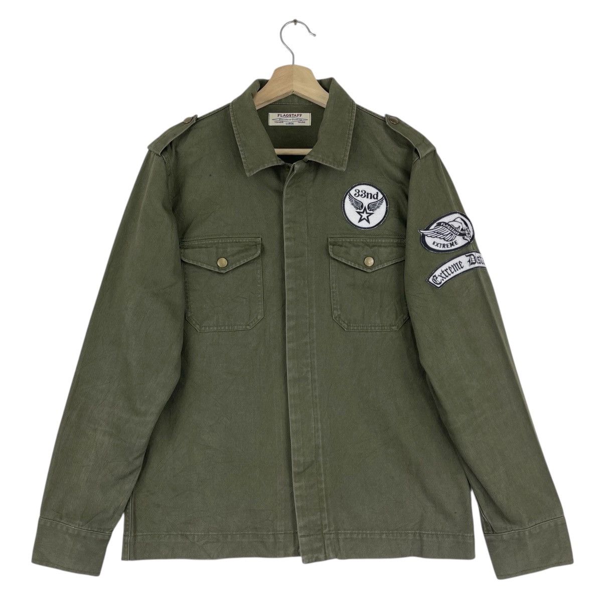 Flagstuff Flagstaff 33nd Bomb Shirt Jacket Size US M / EU 48-50 / 2 - 2 Thumbnail