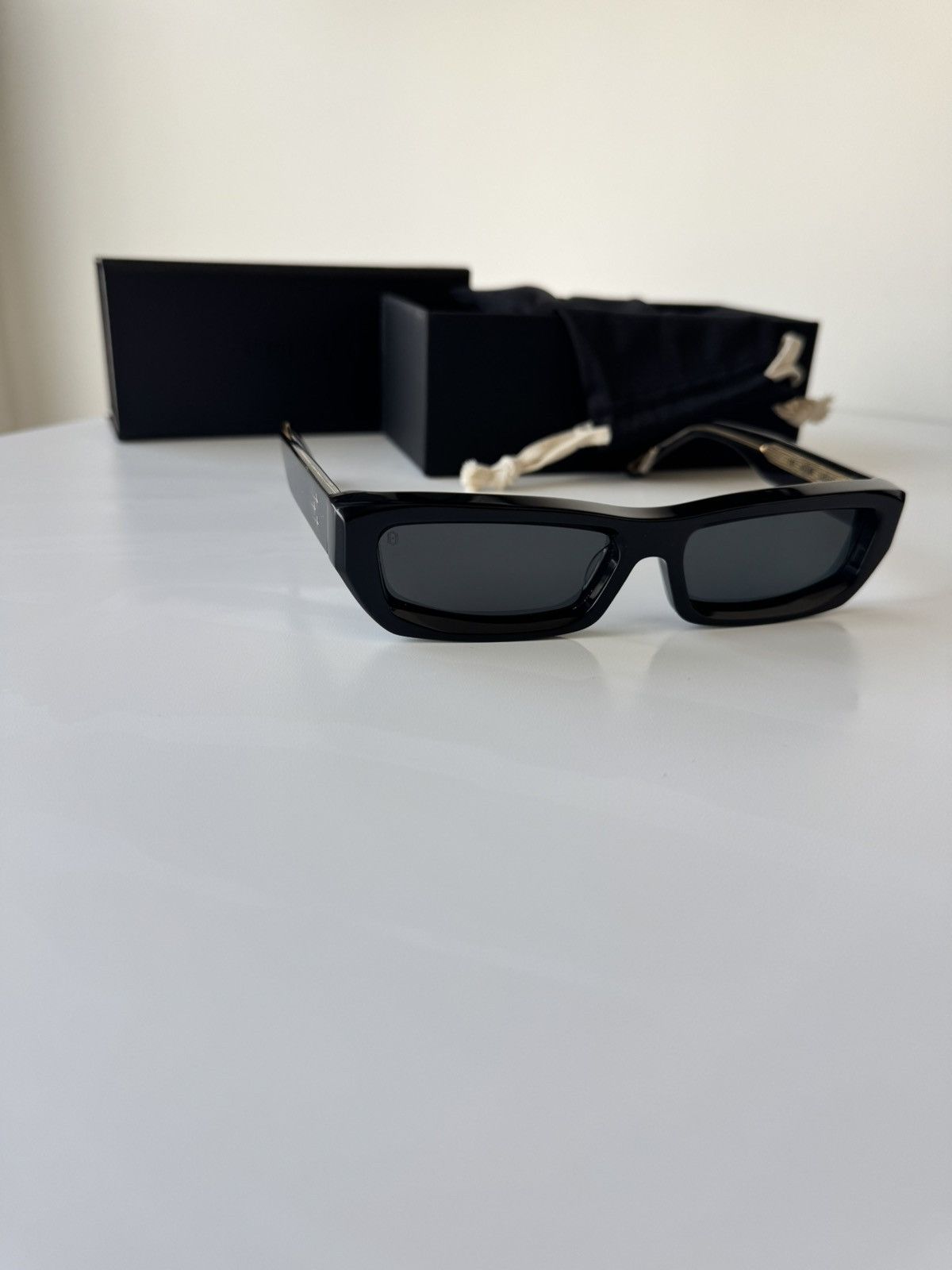 James Oro James Oro Rouge Black Sunglasses Size ONE SIZE - 1 Thumbnail
