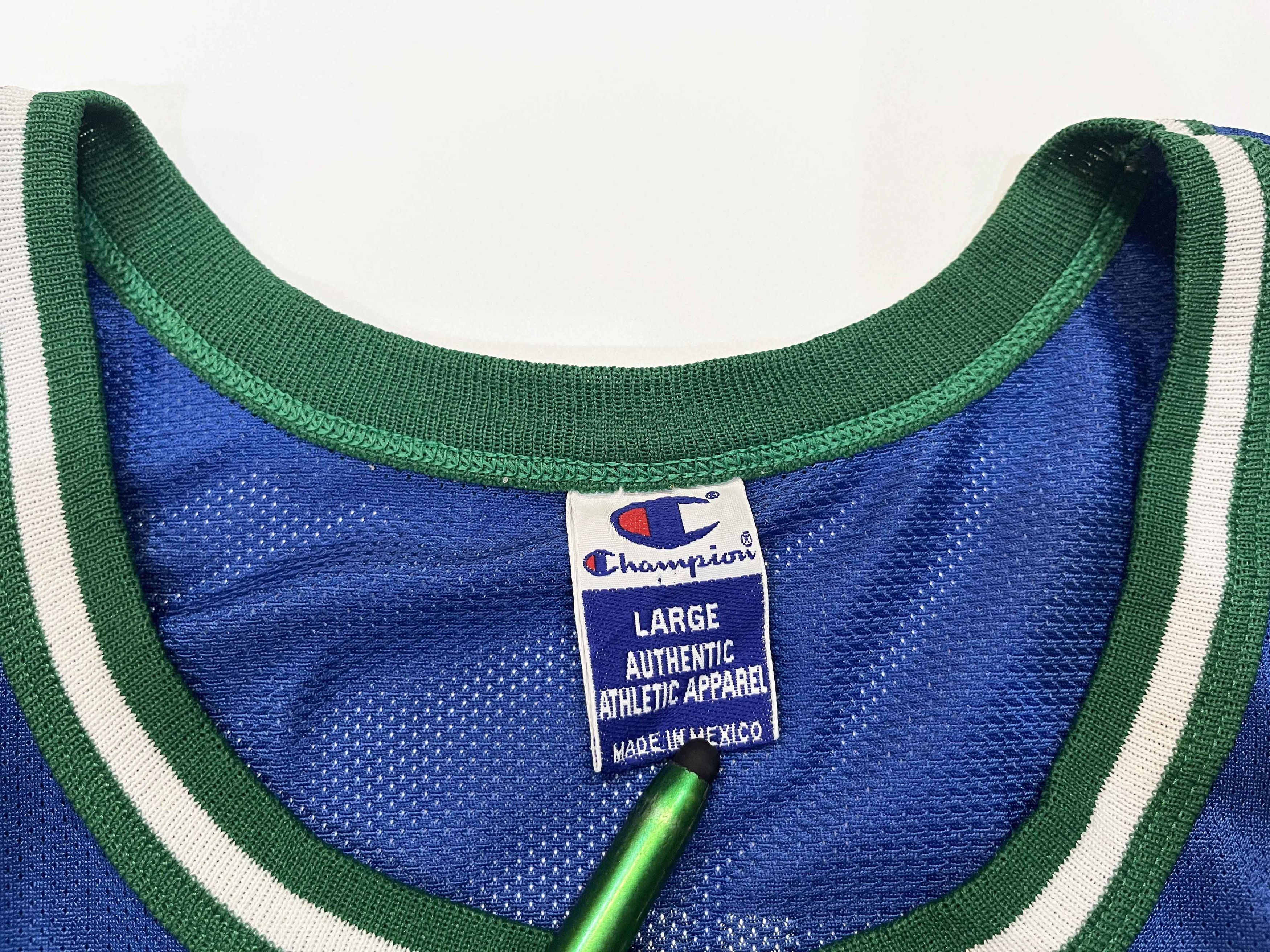 Champion × NBA × Vintage Vintage Champion Dallas Mavericks GREG BUCKNER #21 Jersey Size US M / EU 48-50 / 2 - 3 Thumbnail