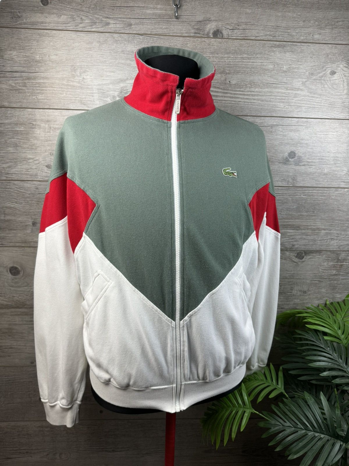 Lacoste Vintage Chemise Lacoste Olympic 90s Size L Size US L / EU 52-54 / 3 - 6 Thumbnail
