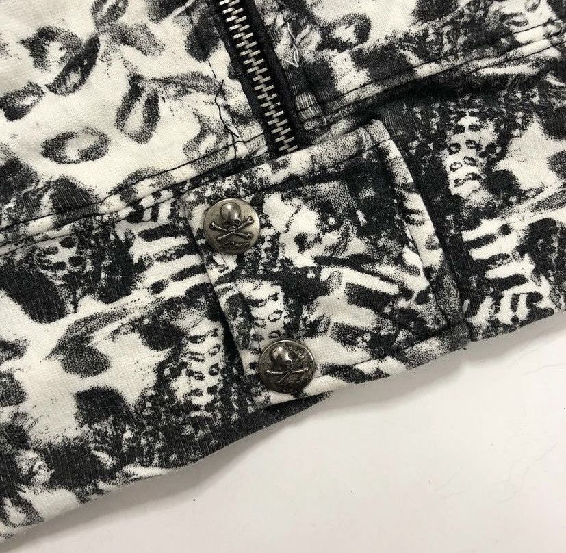 Hysteric Glamour × Japanese Brand × semanticdesign Roen Skull light jacket black and white retro punk Size US M / EU 48-50 / 2 - 2 Thumbnail