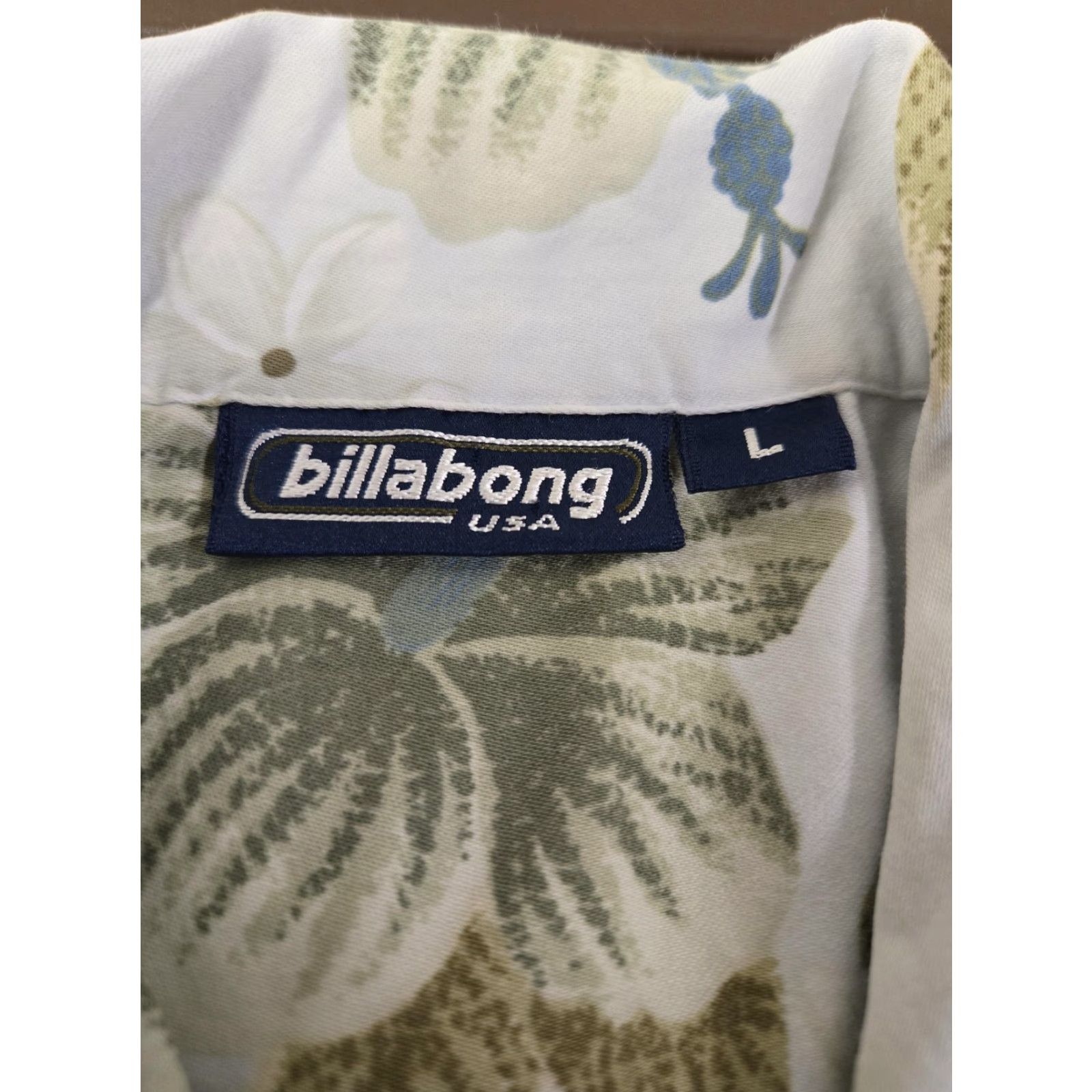 Billabong Billabong Shirt Mens Large Tropical Floral Hawaiian Aloha Button Front Made USA Size US L / EU 52-54 / 3 - 4 Thumbnail